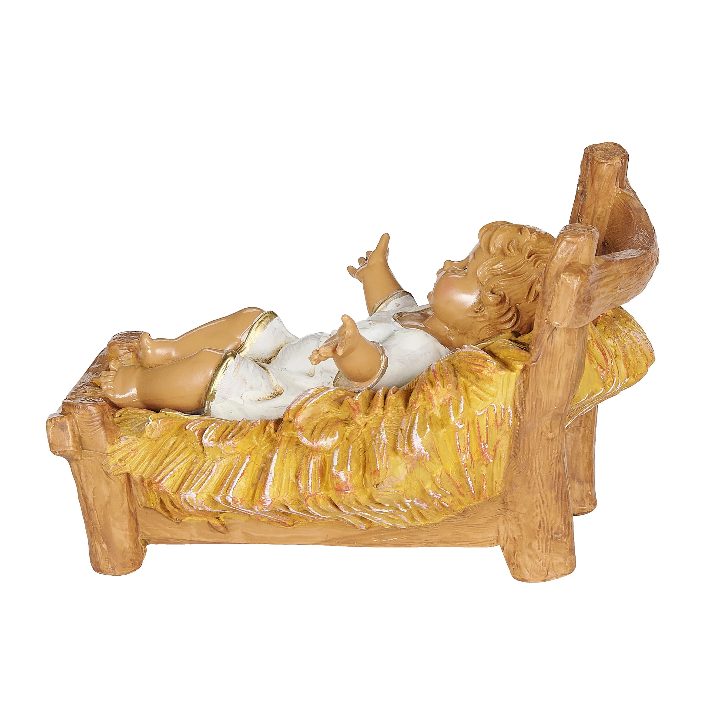 Fontanini Baby Jesus with Manger - 12" Scale - Image 3