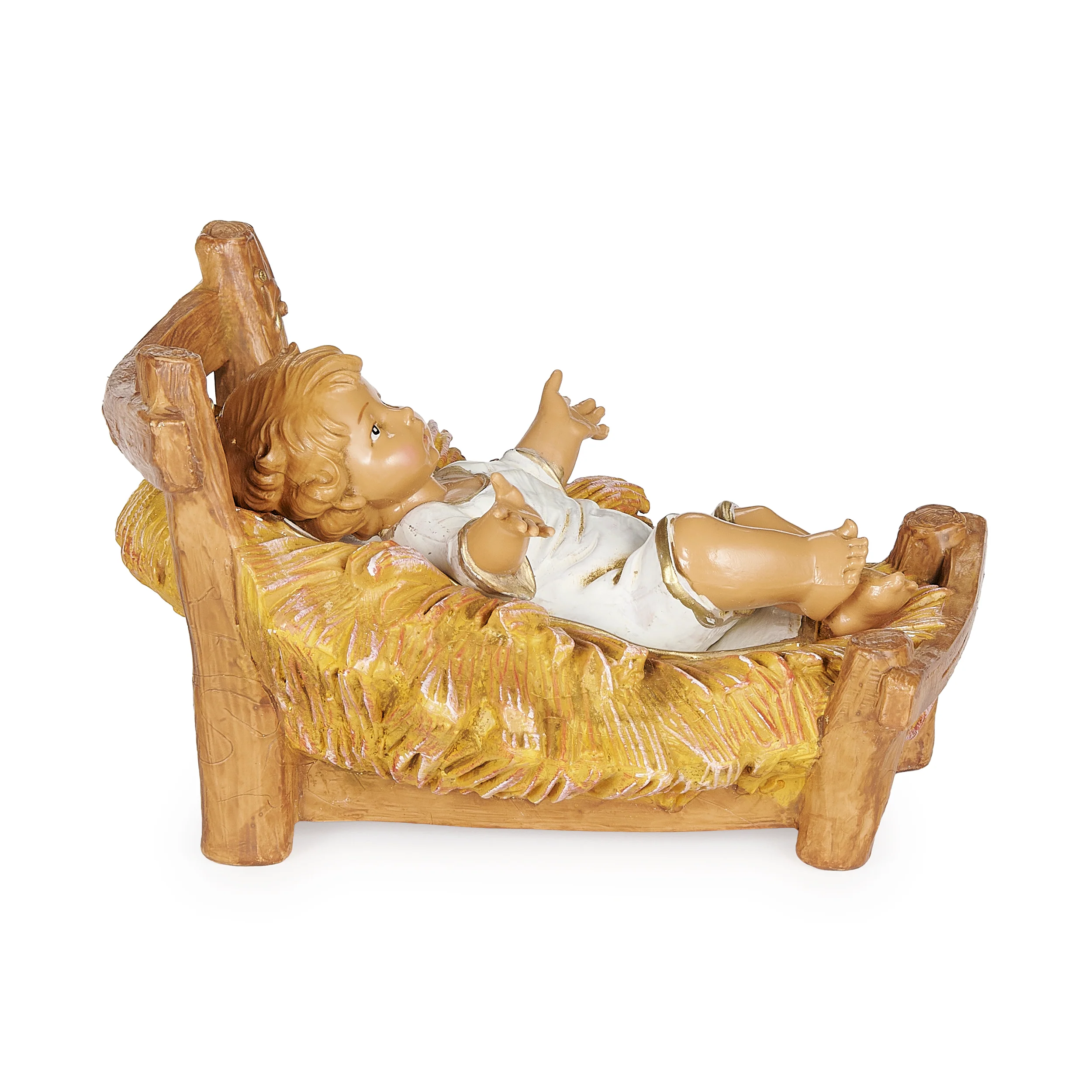 Fontanini Baby Jesus with Manger - 12" Scale - Image 5