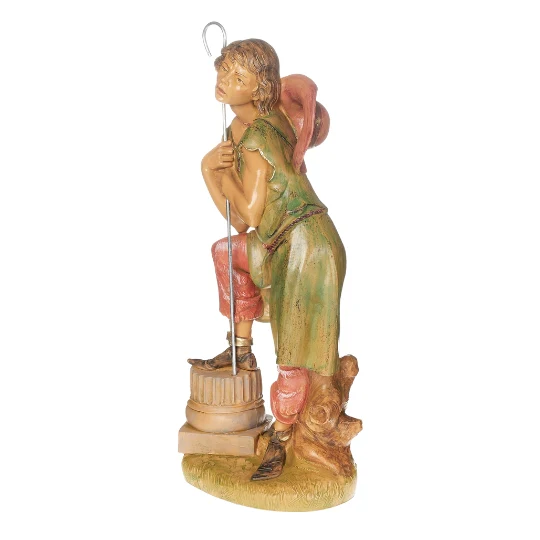 Fontanini Peter the Boy Shepherd - 12" Scale - Image 2