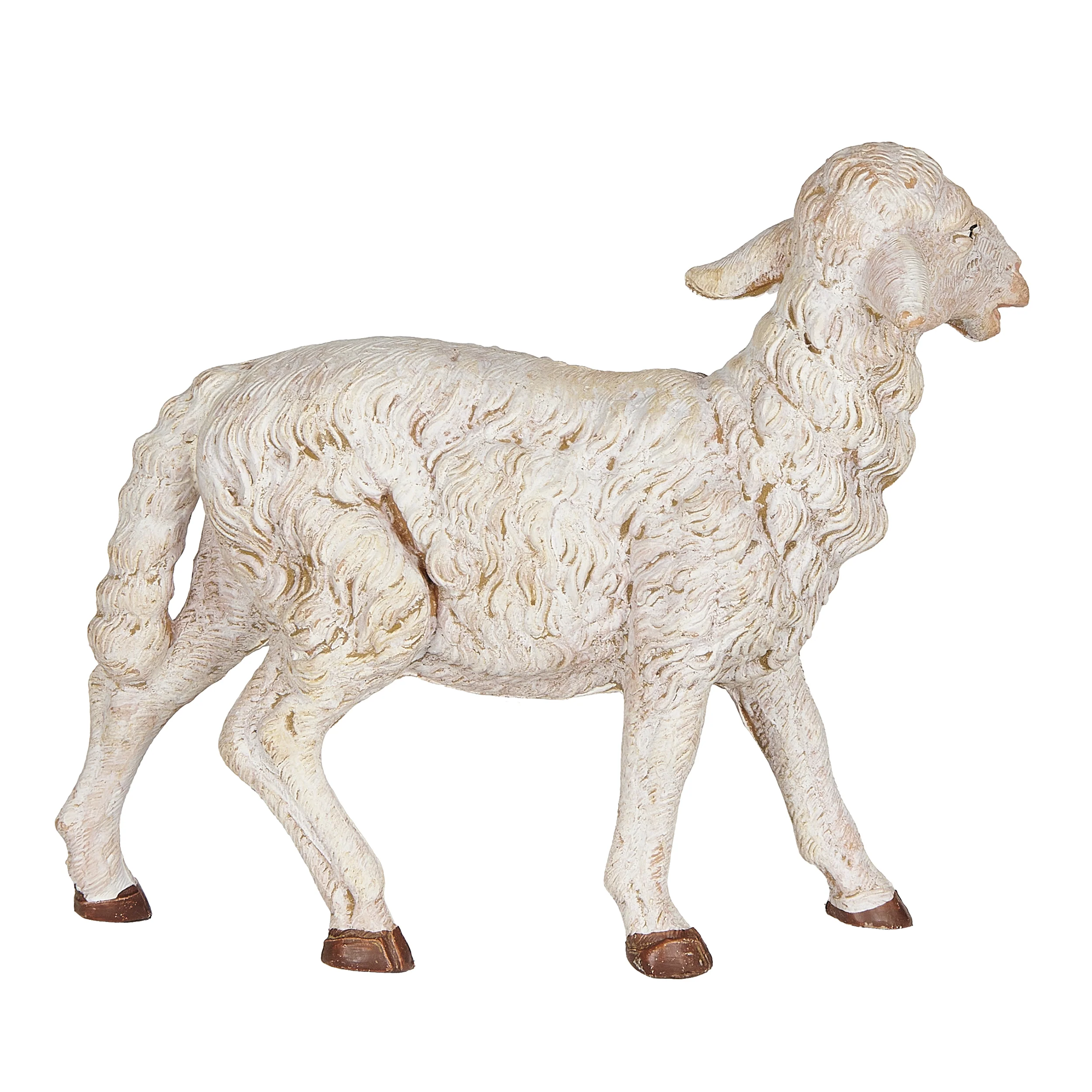 Fontanini Standing White Sheep - 12" Scale - Image 4