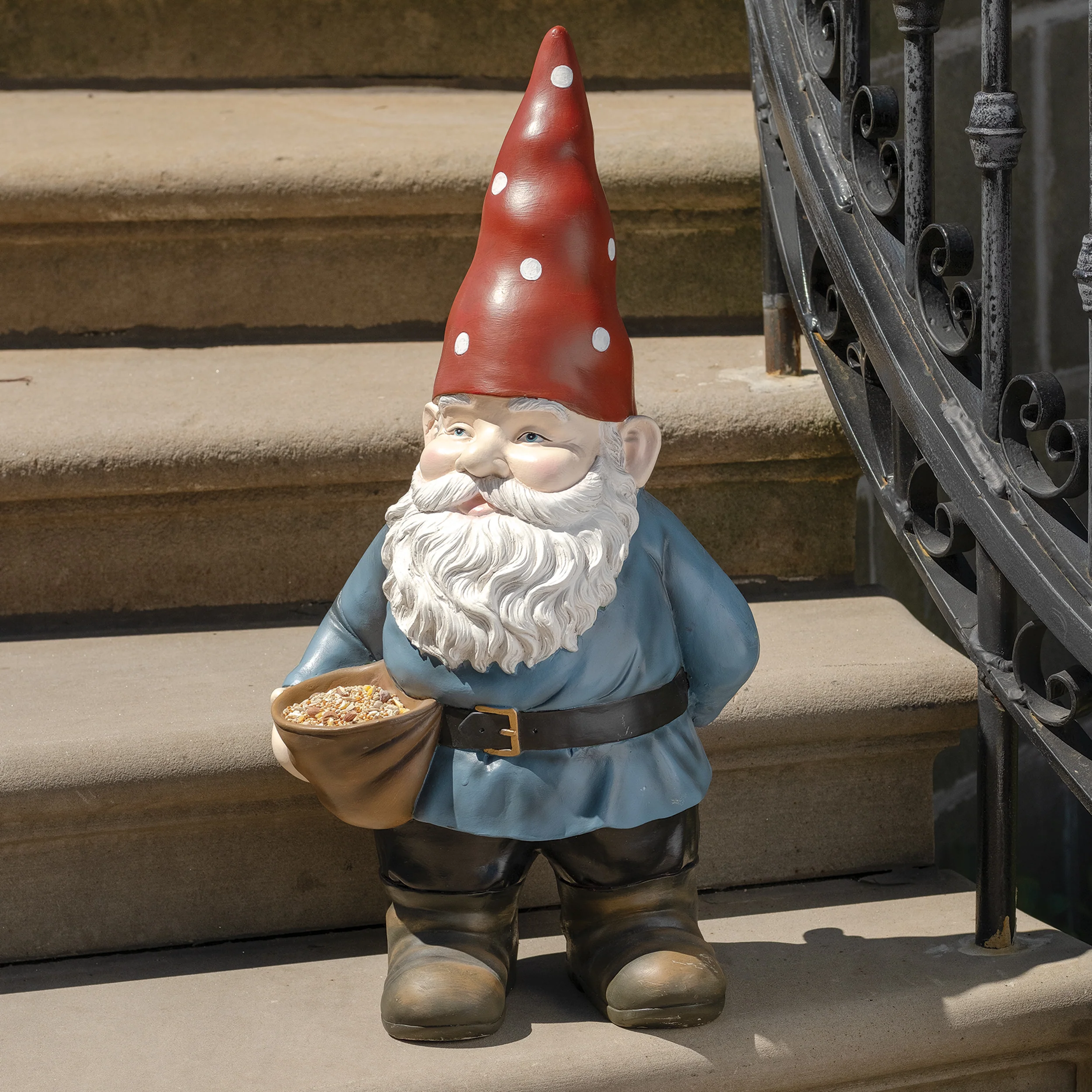 Garden Gnome Bird Feeder