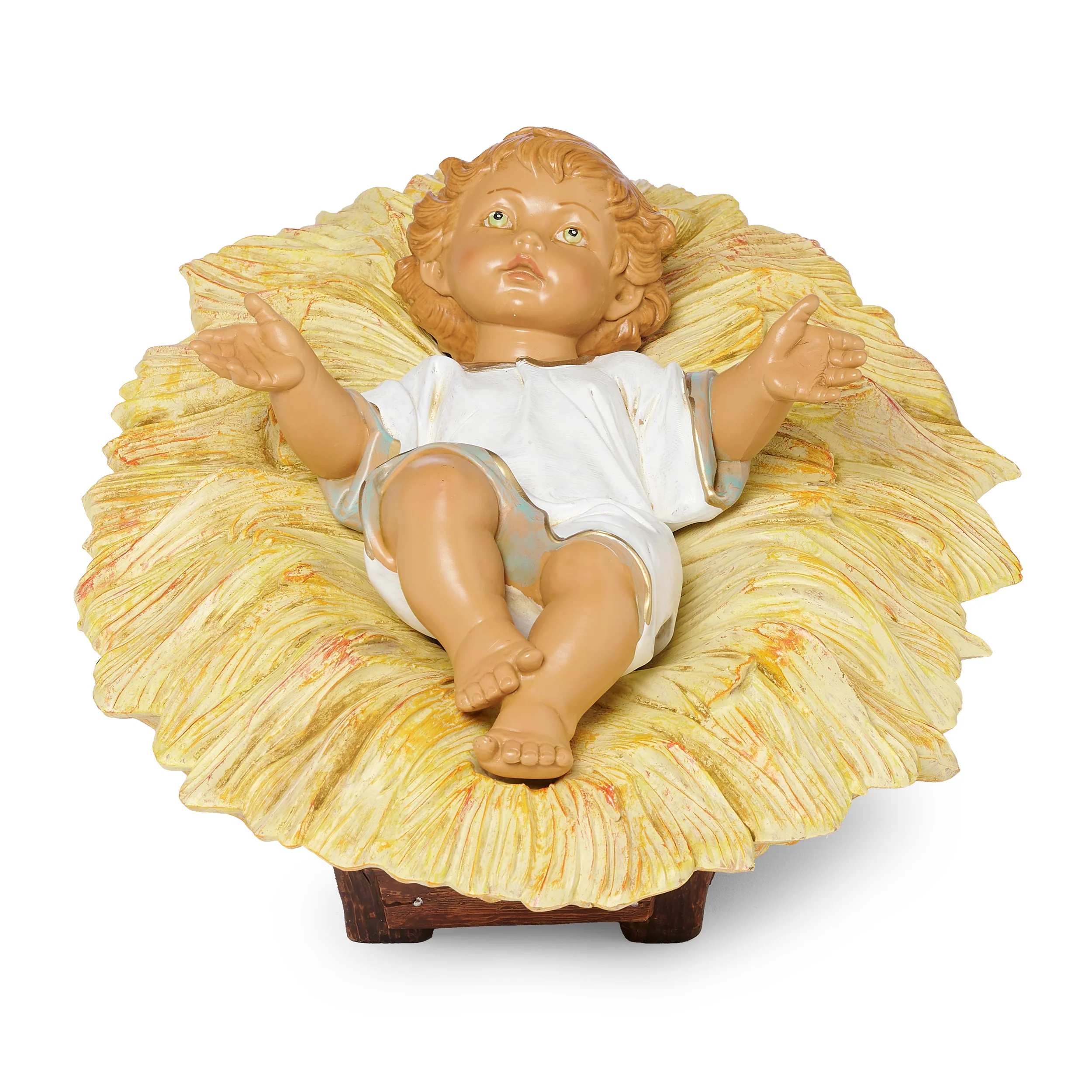 Fontanini Infant Jesus with Manger - 27" Scale - Image 2
