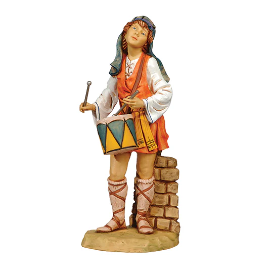 Fontanini Jareth the Drummer Boy Statue - 27" Scale