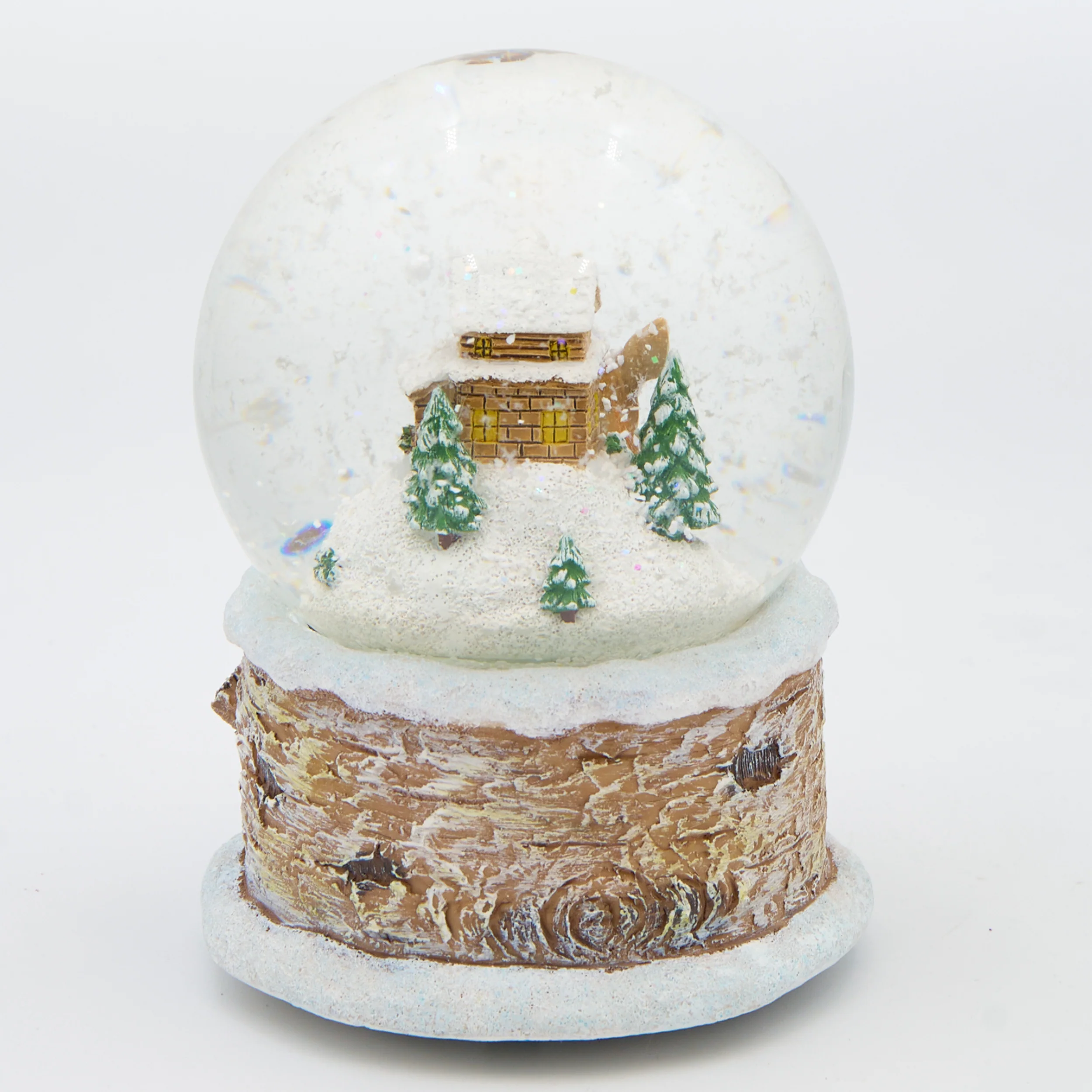 Glitterdome Musical Family Deer with Deer Head Base – "Have Yourself a Merry Little Christmas" Tune - Image 3