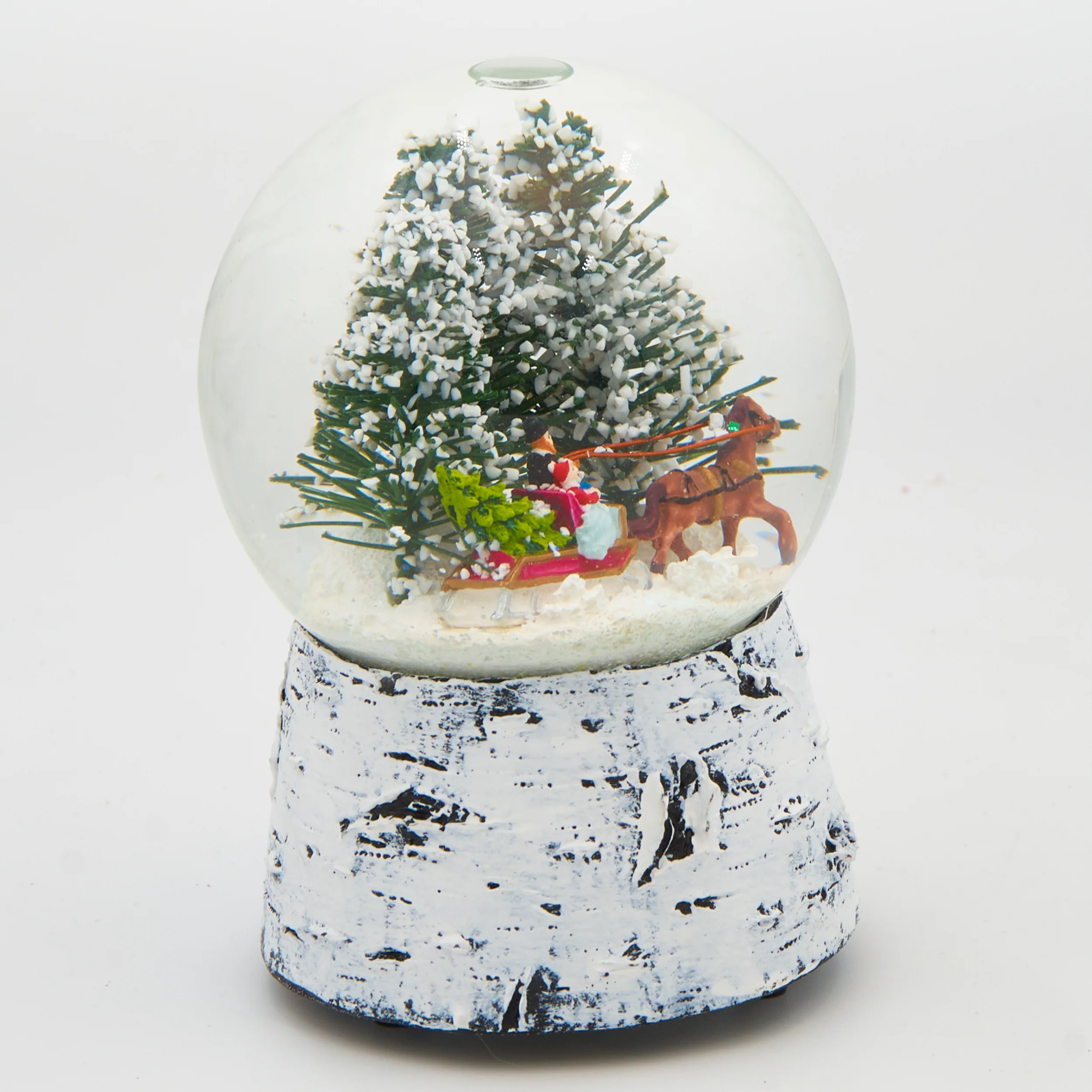 Glitterdome Musical Horse Sleigh Ride – "Over the River" Tune - Image 2
