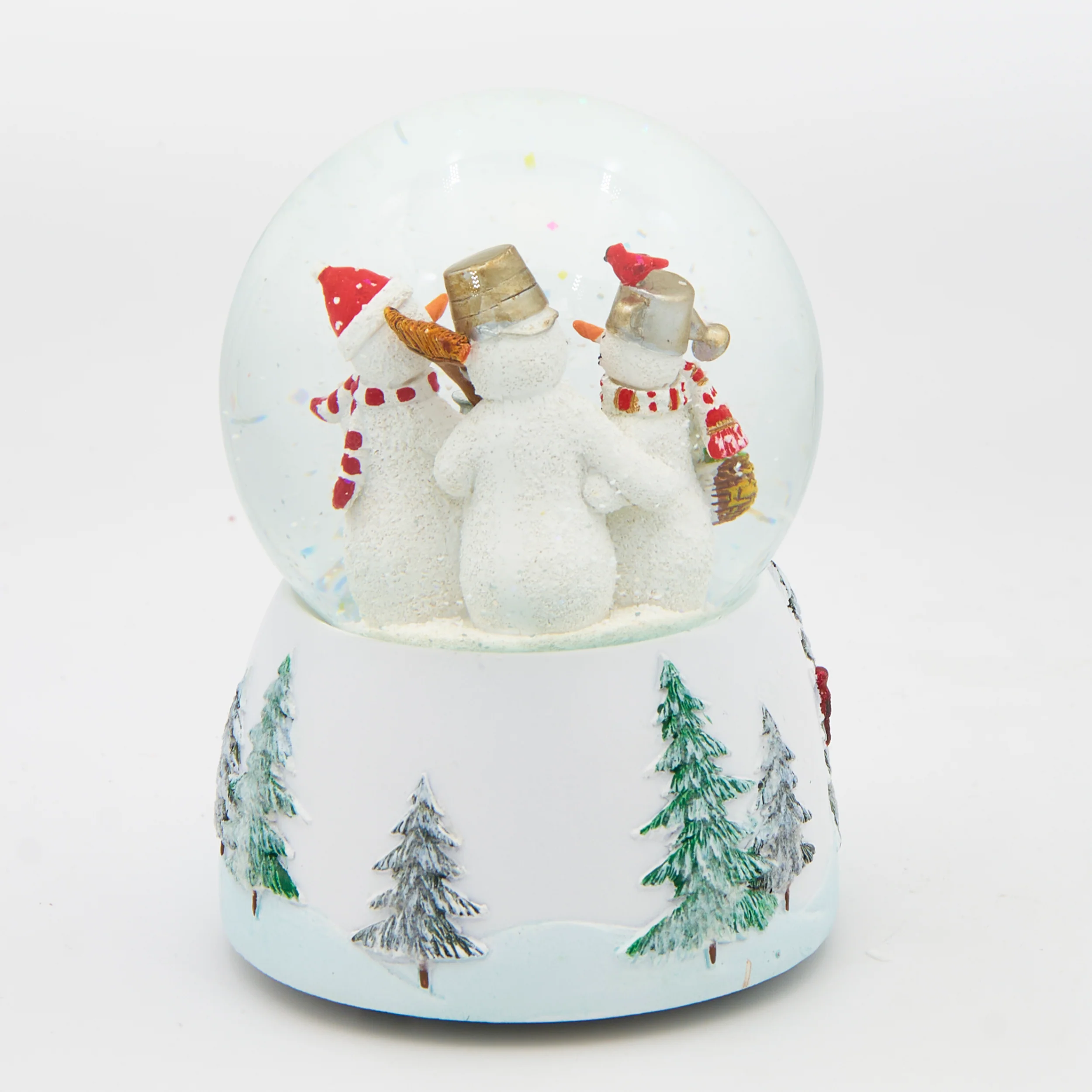 Glitterdome Musical Snowman Family – "The 12 Days of Christmas" Tune - Image 3