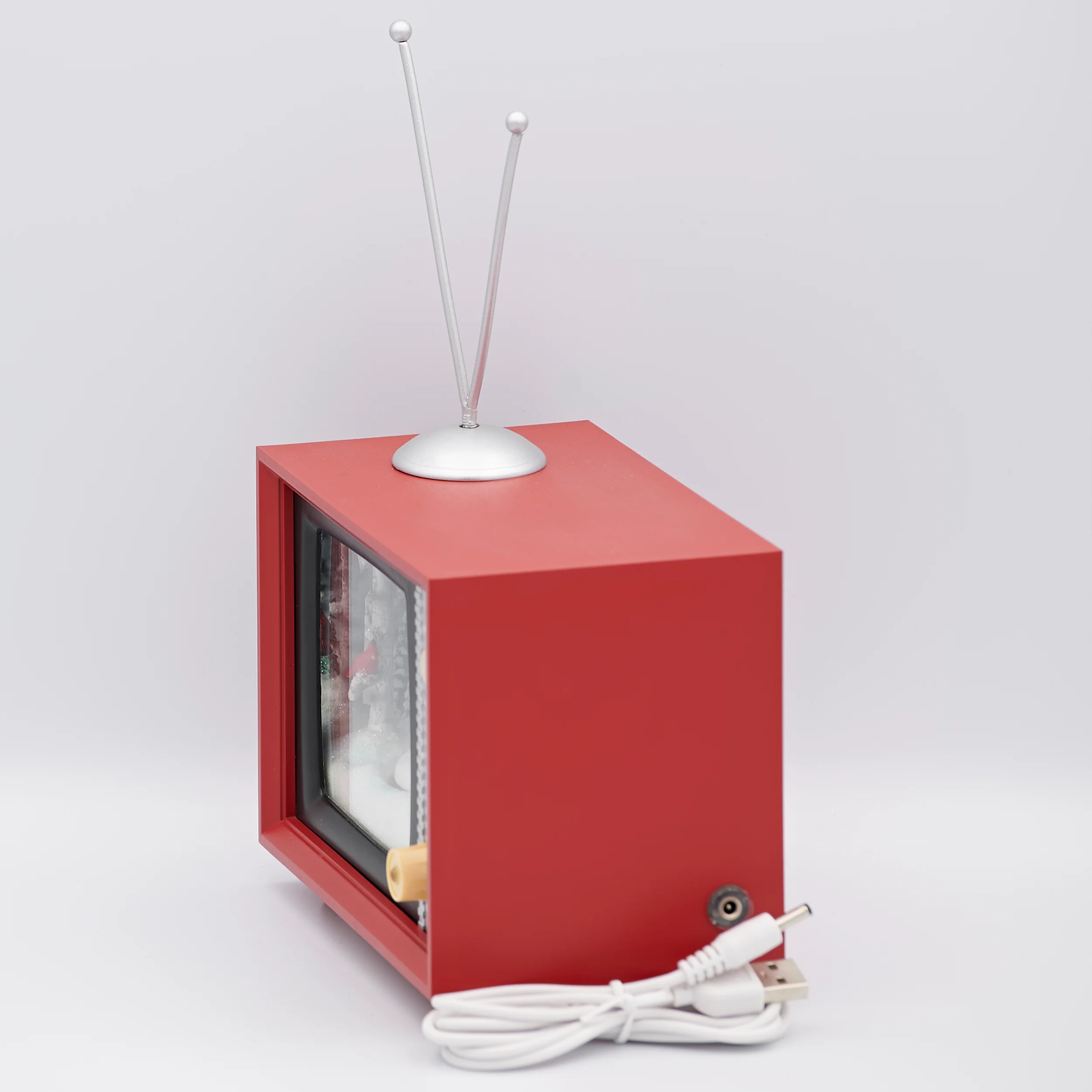 Amusements Lighted TV with Cardinals on Branches - Image 4