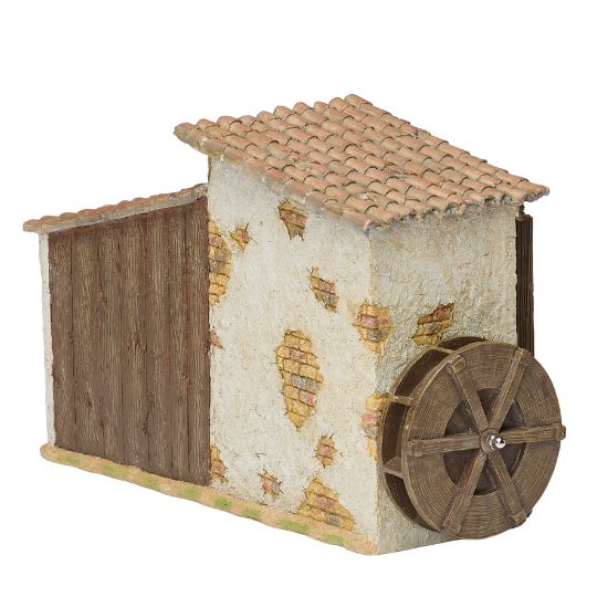 Fontanini Farmhouse with Water Mill - 5" Scale - Image 4