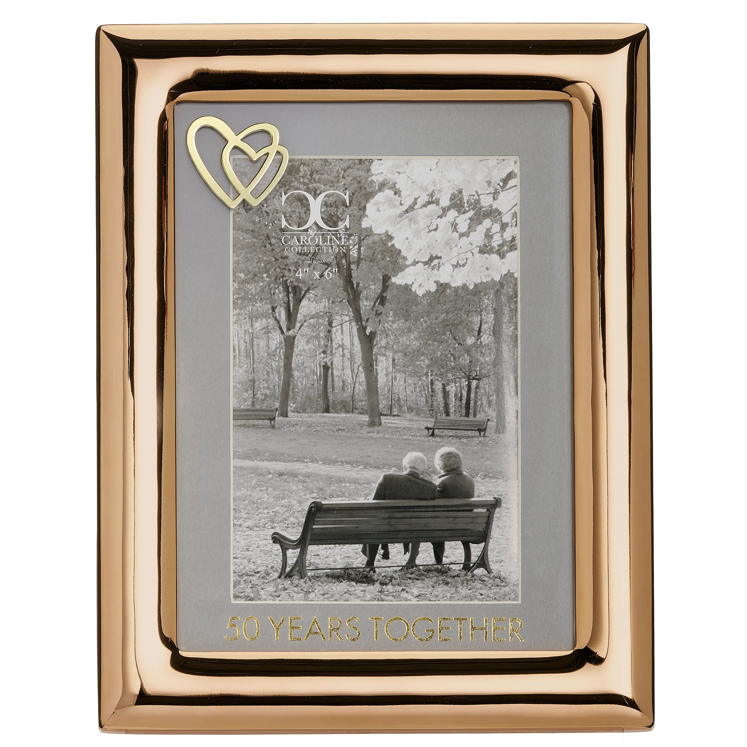 Caroline Collection 50 Years Together Gold Frame - Image 3