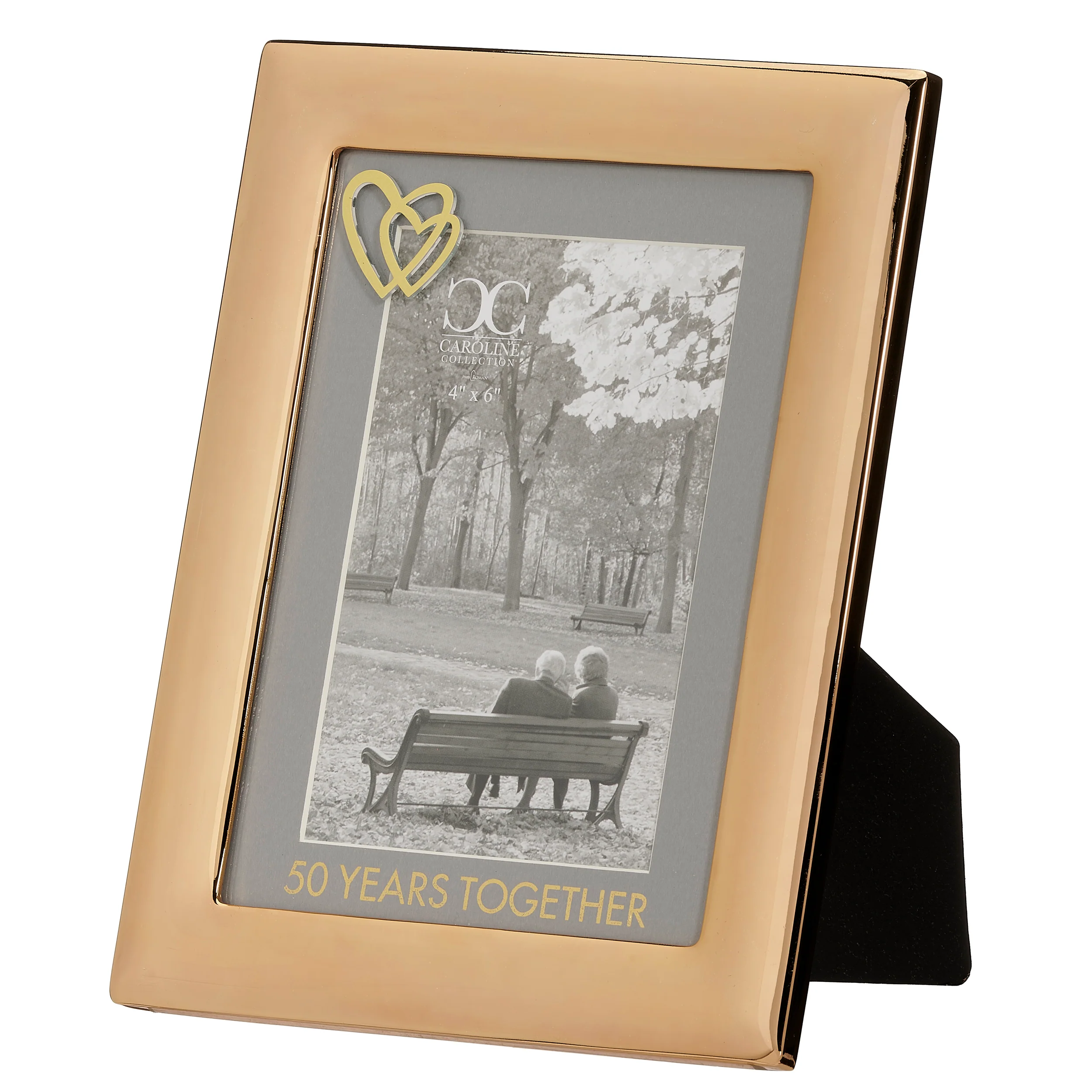 Caroline Collection 50 Years Together Gold Frame - Image 4