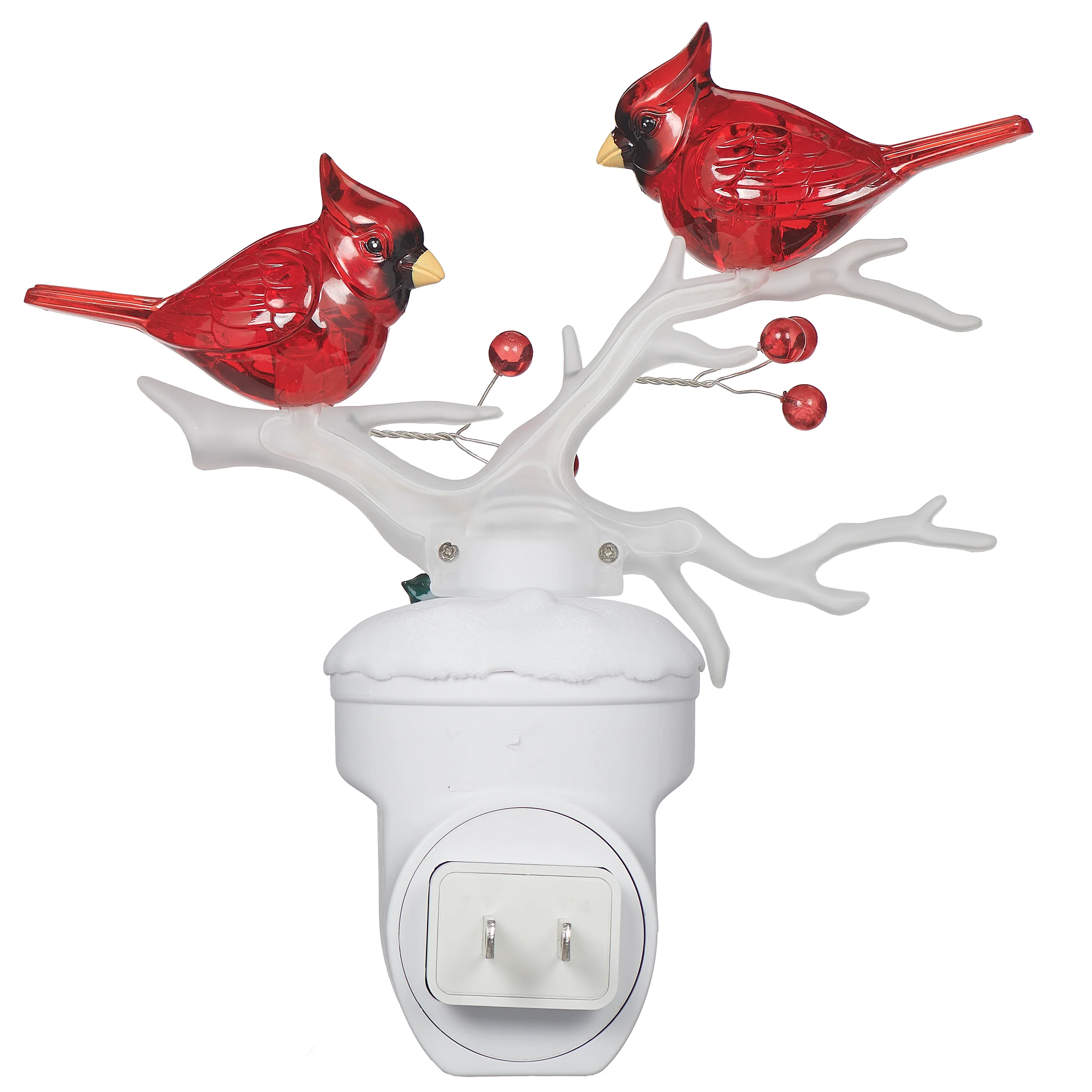 Roman Lights Cardinals on a Branch Night-Light - Image 3