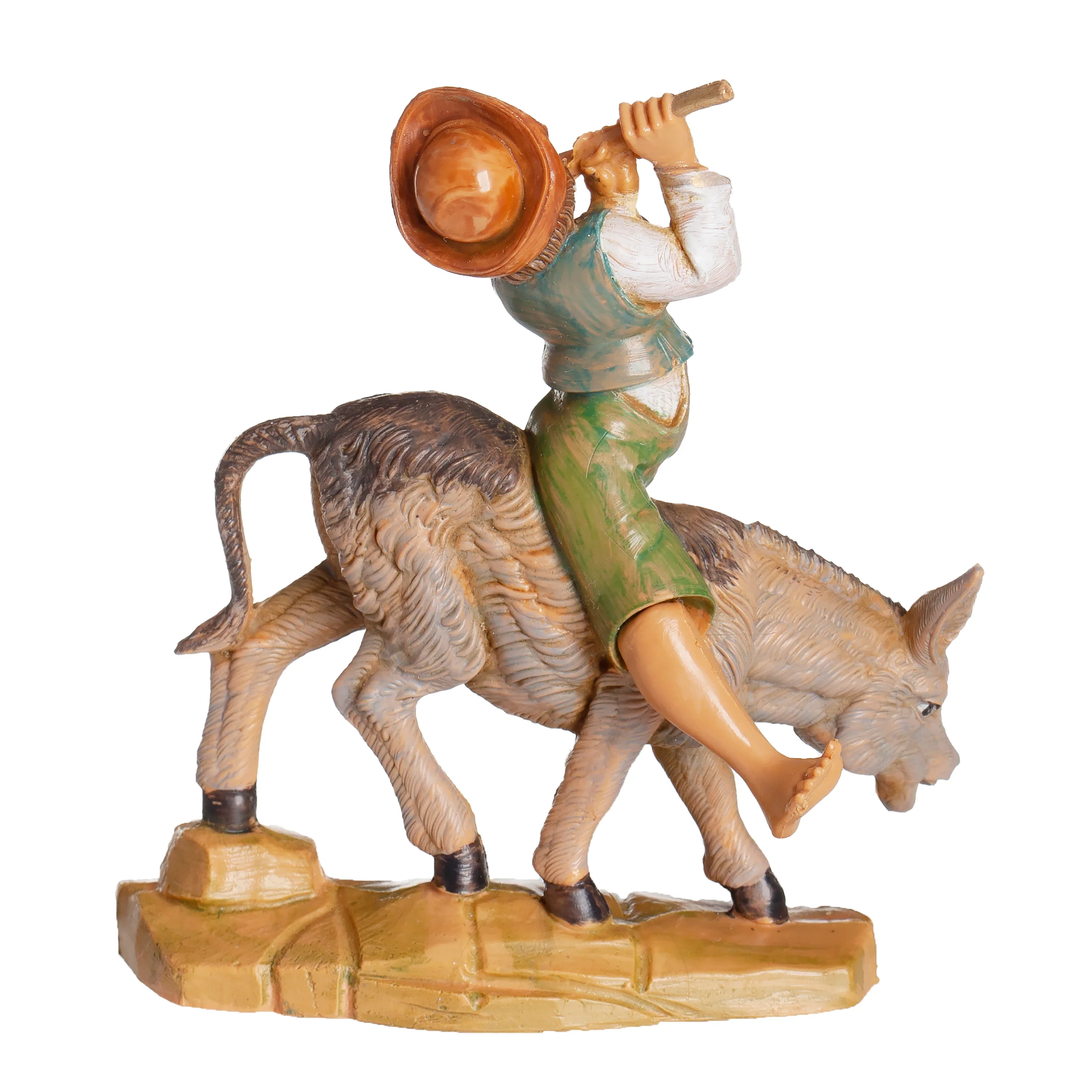 Fontanini Dominic Boy with Donkey - 5" Scale - Image 2