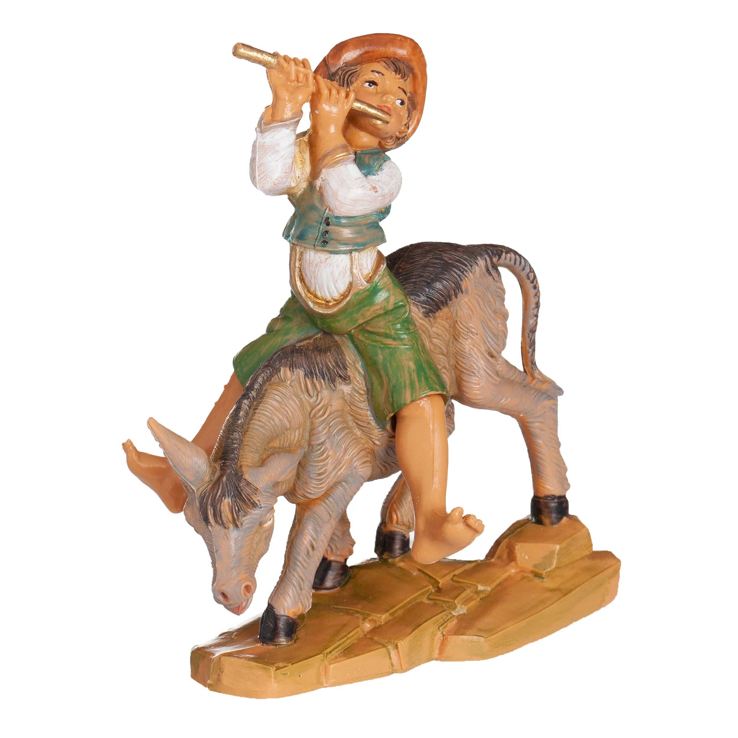 Fontanini Dominic Boy with Donkey - 5" Scale - Image 4
