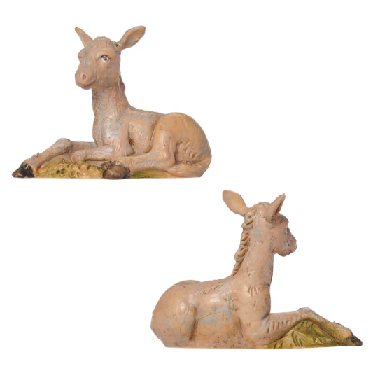 Fontanini Donkey Family Set - 5" Scale - Image 4