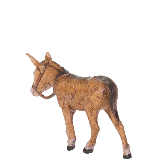 Fontanini Donkey with Cross Marking - 5" Scale - Image 2