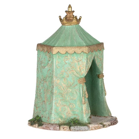 Fontanini Green King's Tent - 5" Scale - Image 2