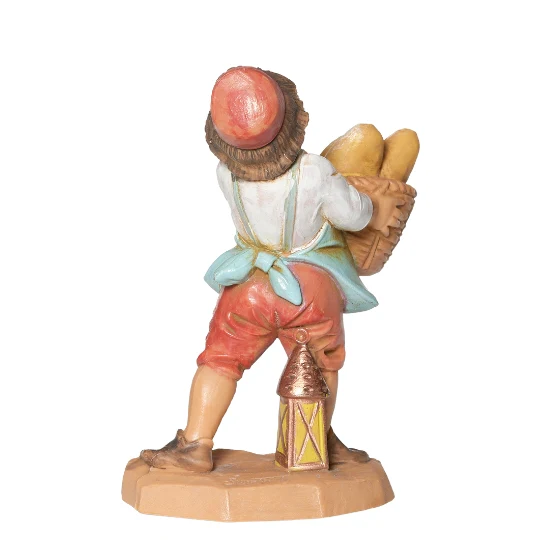 Fontanini Isaak the Baker Child - 5" Scale - Image 3