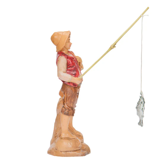 Fontanini Jacob the Fisherman - 5" Scale - Image 3
