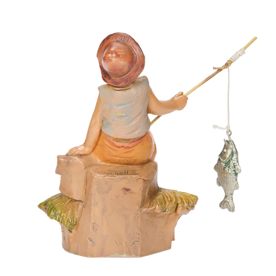 Fontanini Jada the Fishing Boy - 5" Scale - Image 3