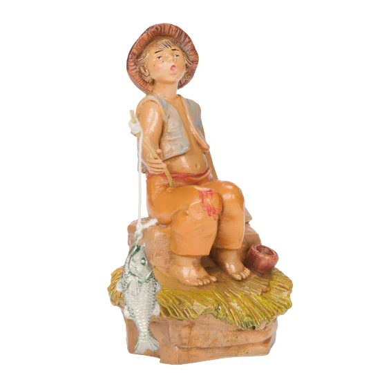 Fontanini Jada the Fishing Boy - 5" Scale - Image 4