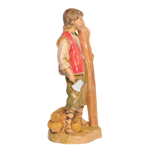 Fontanini Jude the Woodsman - 5" Scale - Image 2