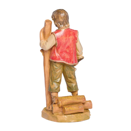 Fontanini Jude the Woodsman - 5" Scale - Image 4
