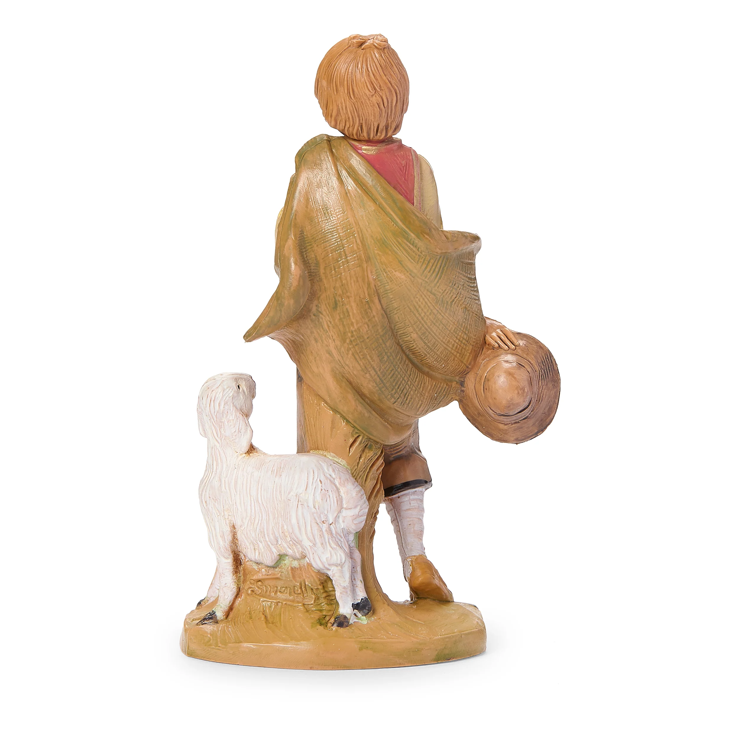 Fontanini Lucas the Shepherd Boy & Lamb - 5" Scale - Image 3