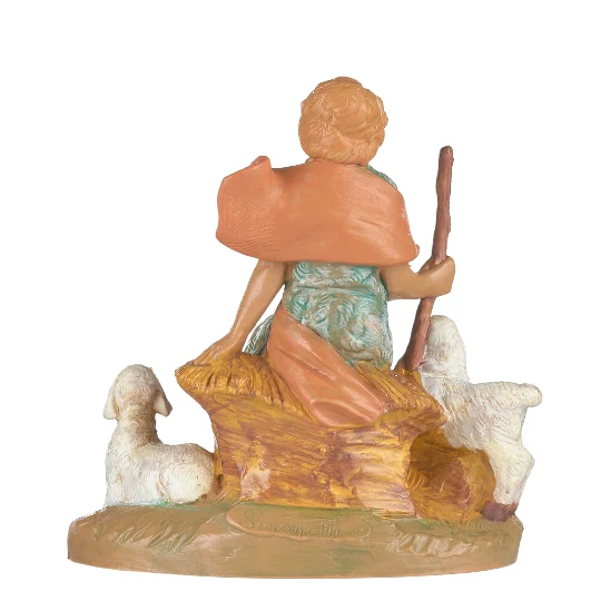 Fontanini Peter the Boy Shepherd - 5" Scale - Image 3