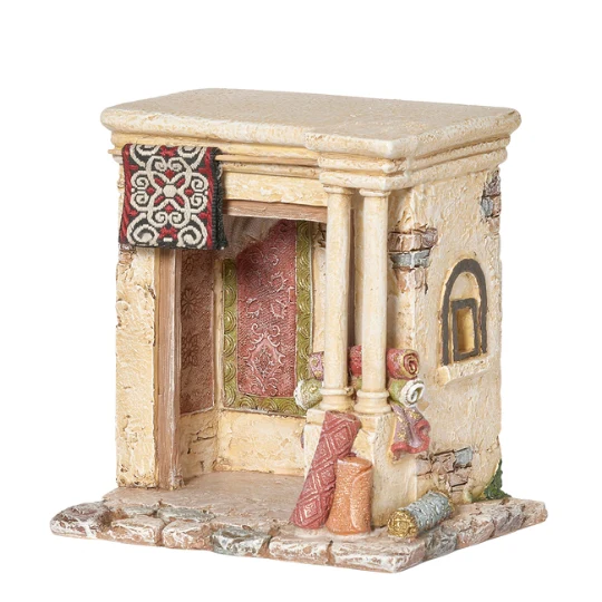 Fontanini Rug Merchant Shop - 5" Scale - Image 3