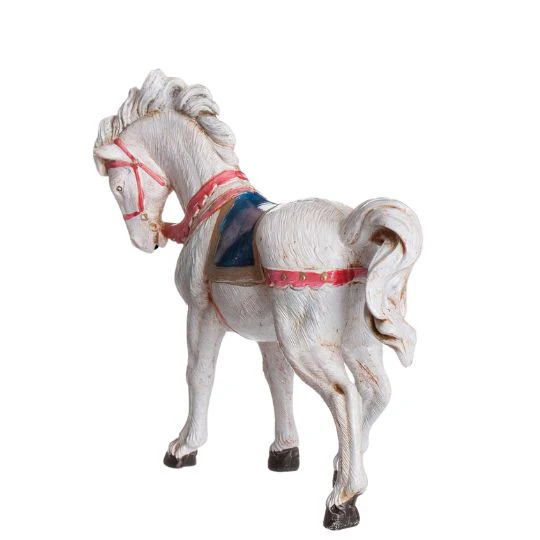 Fontanini White Horse with Blanket - 5" Scale - Image 2