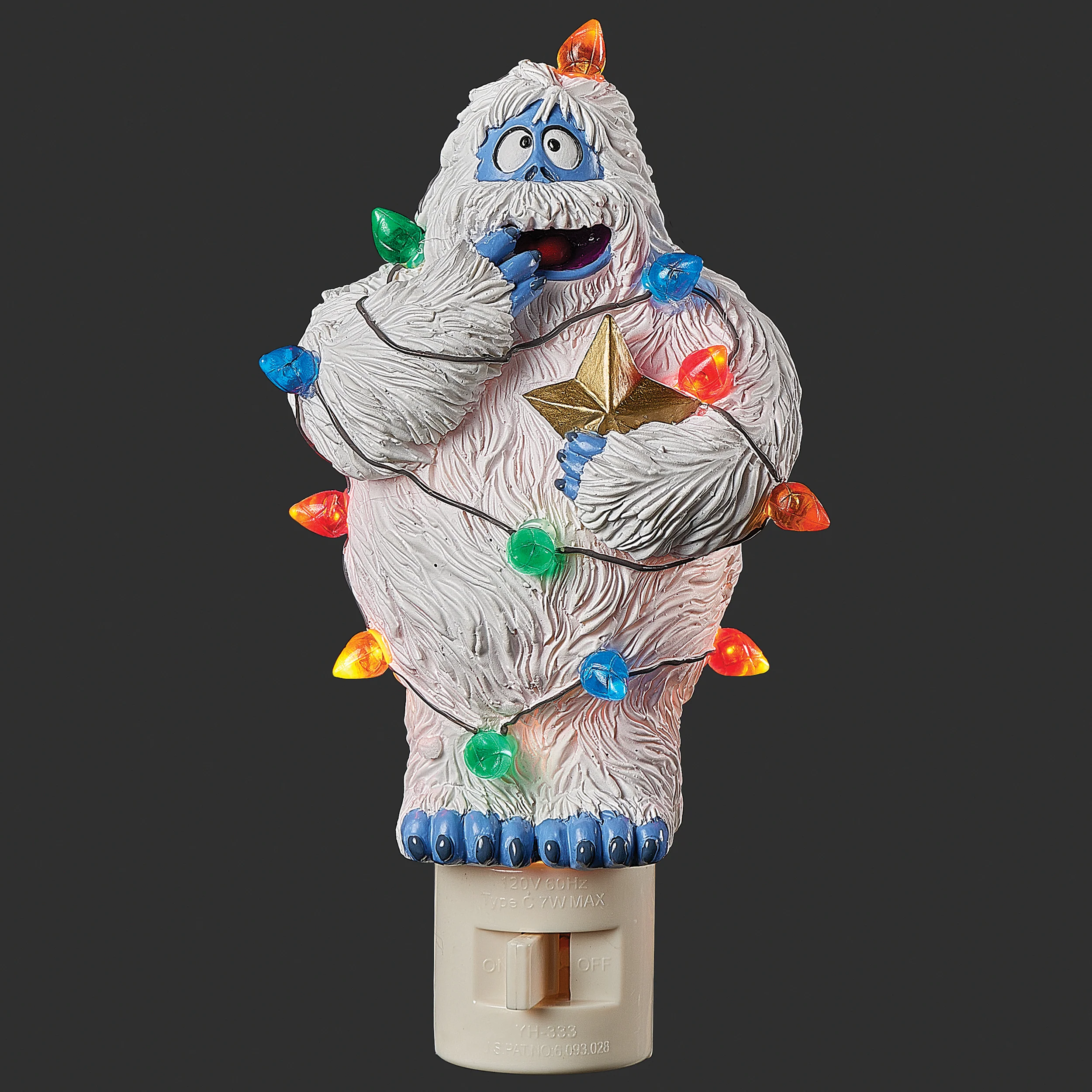 Rudolph Tangled Bumble Christmas Tree Night-Light