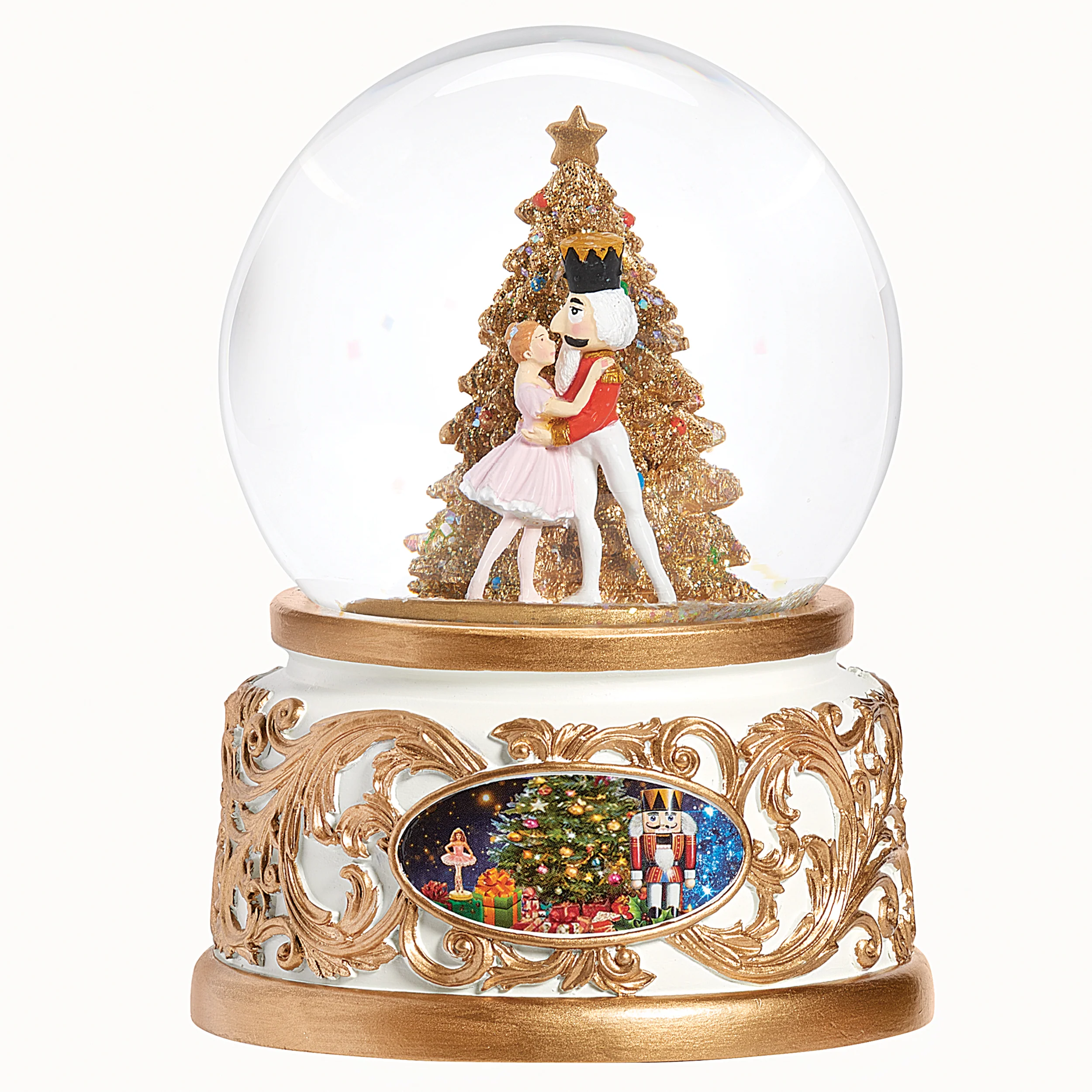 Glitterdome Musical Nutcracker with Clara & Tree – "Dance of the Sugar Plum Fairy" Tune