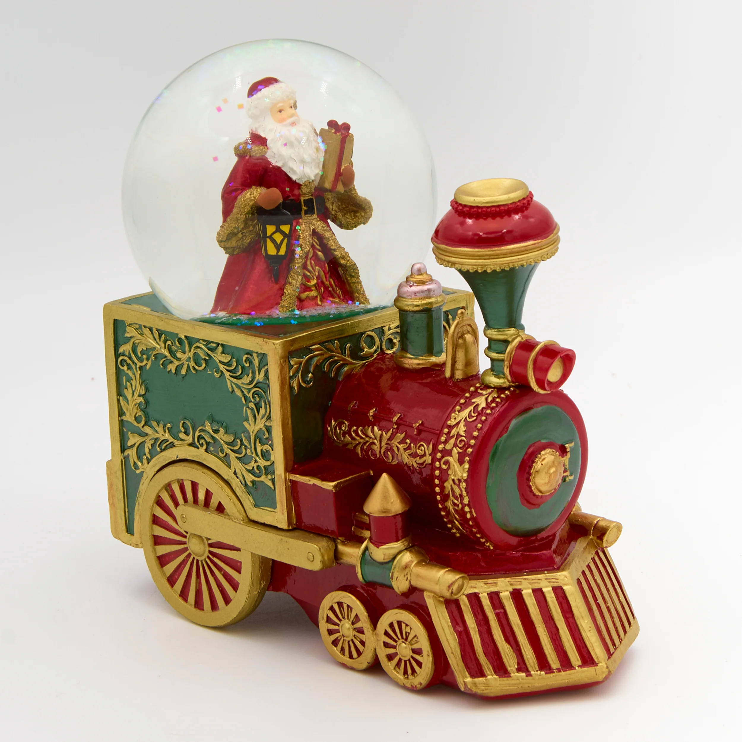 Glitterdome Musical Santa on Train  – "We Wish You a Merry Christmas" Tune - Image 2