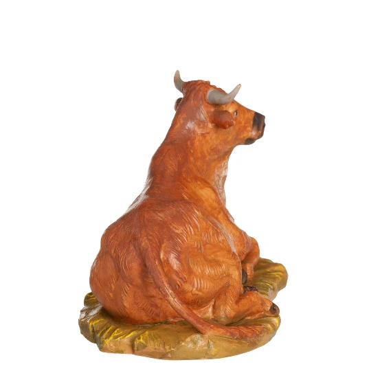Fontanini Seated Ox - 7.5" Scale - Image 3