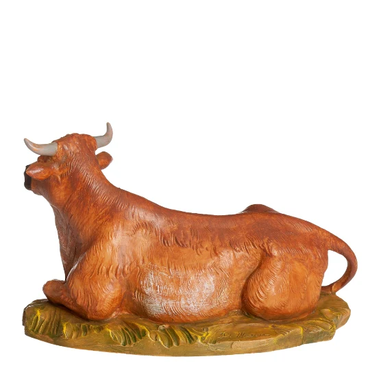 Fontanini Seated Ox - 7.5" Scale - Image 4