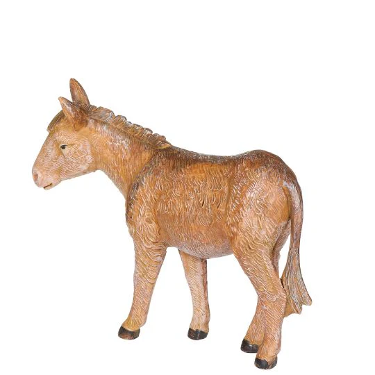 Fontanini Standing Donkey - 7.5" Scale - Image 4