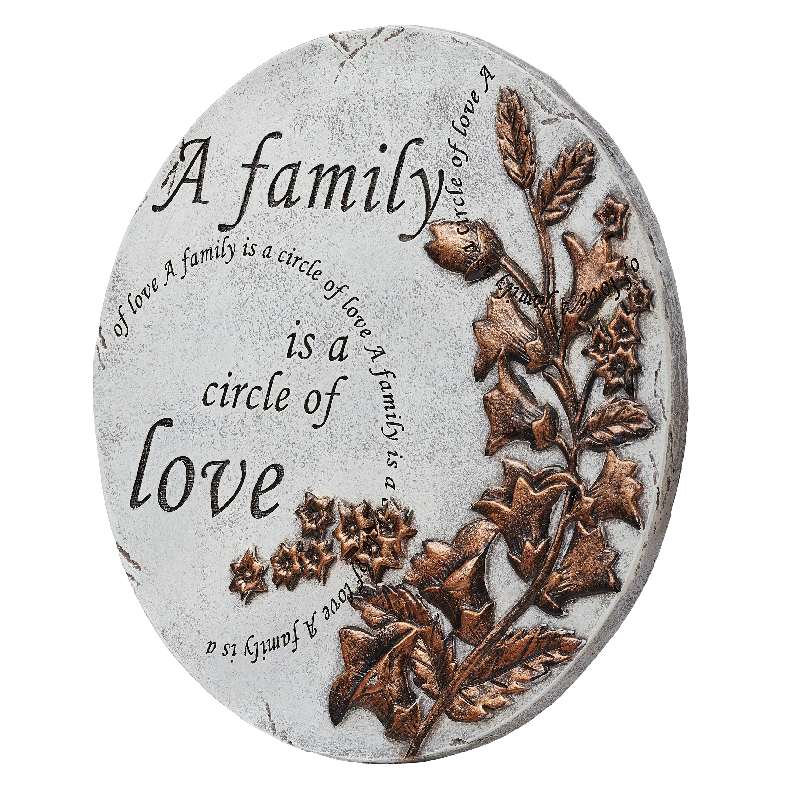 "A family is a circle of love" Garden Stone - Image 3