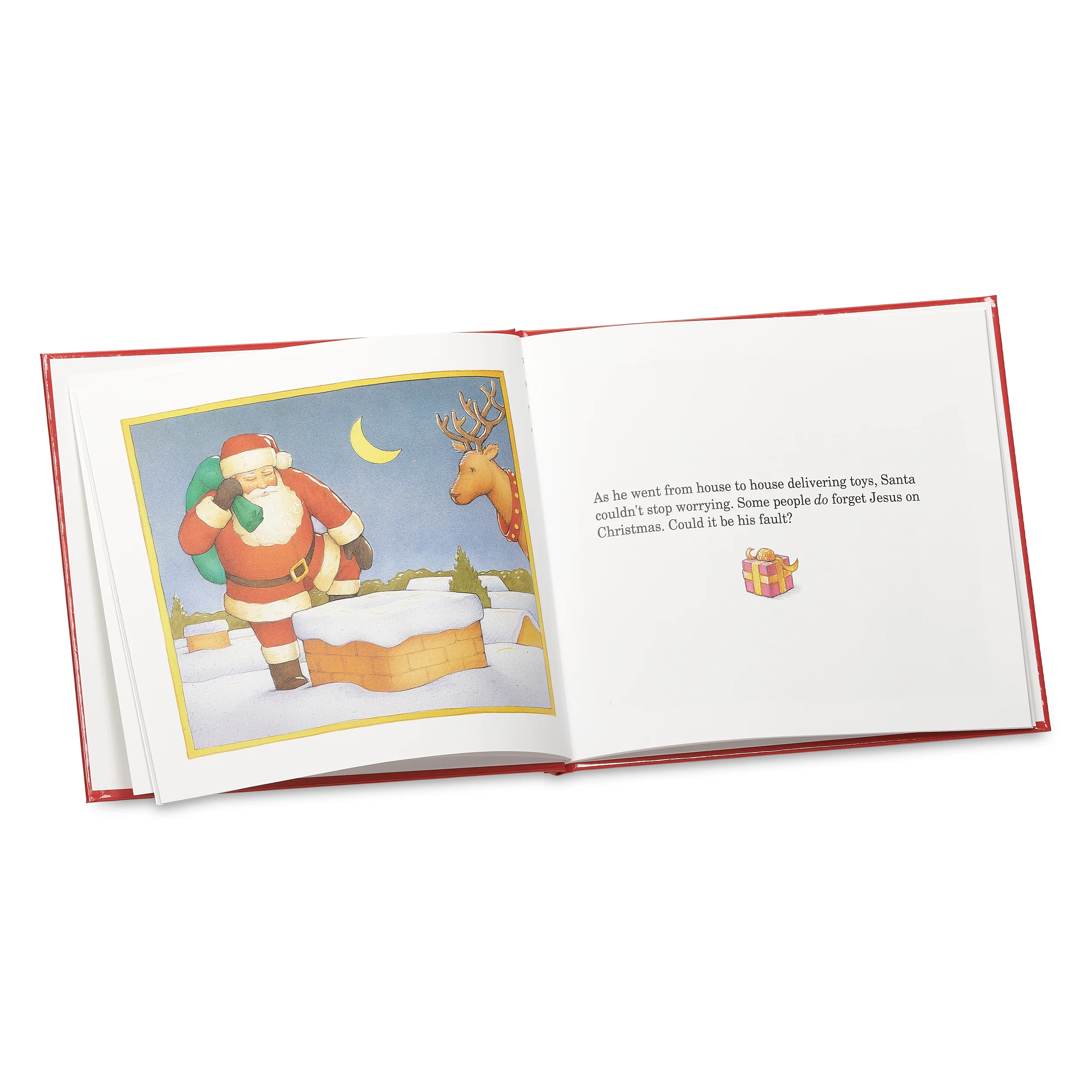 Kneeling Santa A Special Place for Santa Book - Image 3