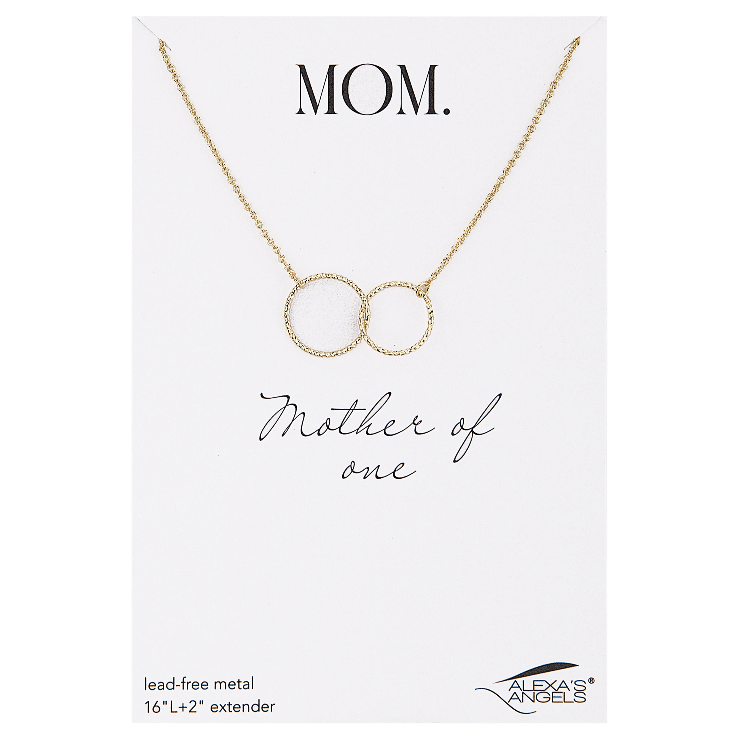 Alexa's Angels "Circle of Love" Mom Necklace
