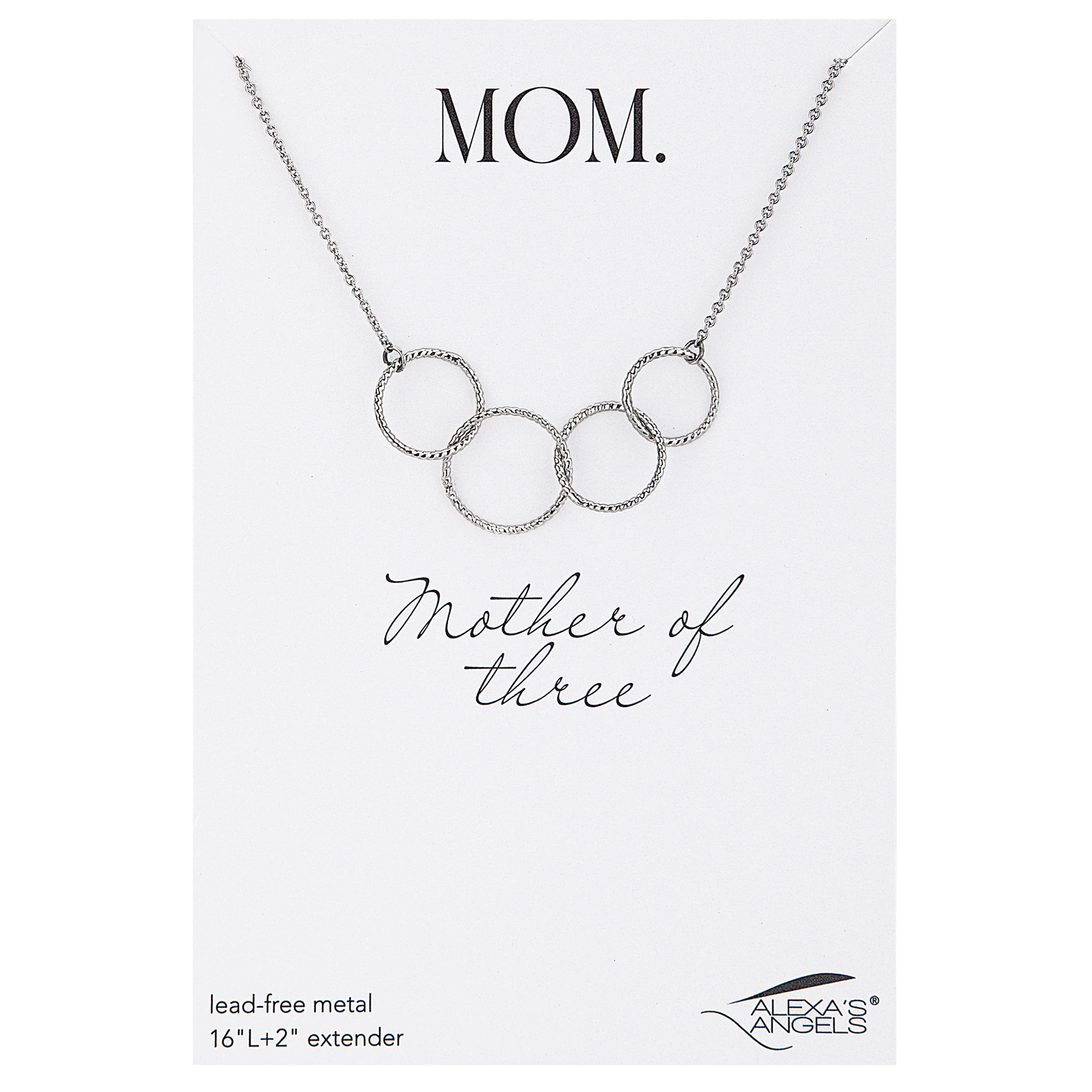 Alexa's Angels "Circle of Love" Mom Necklace - Image 13