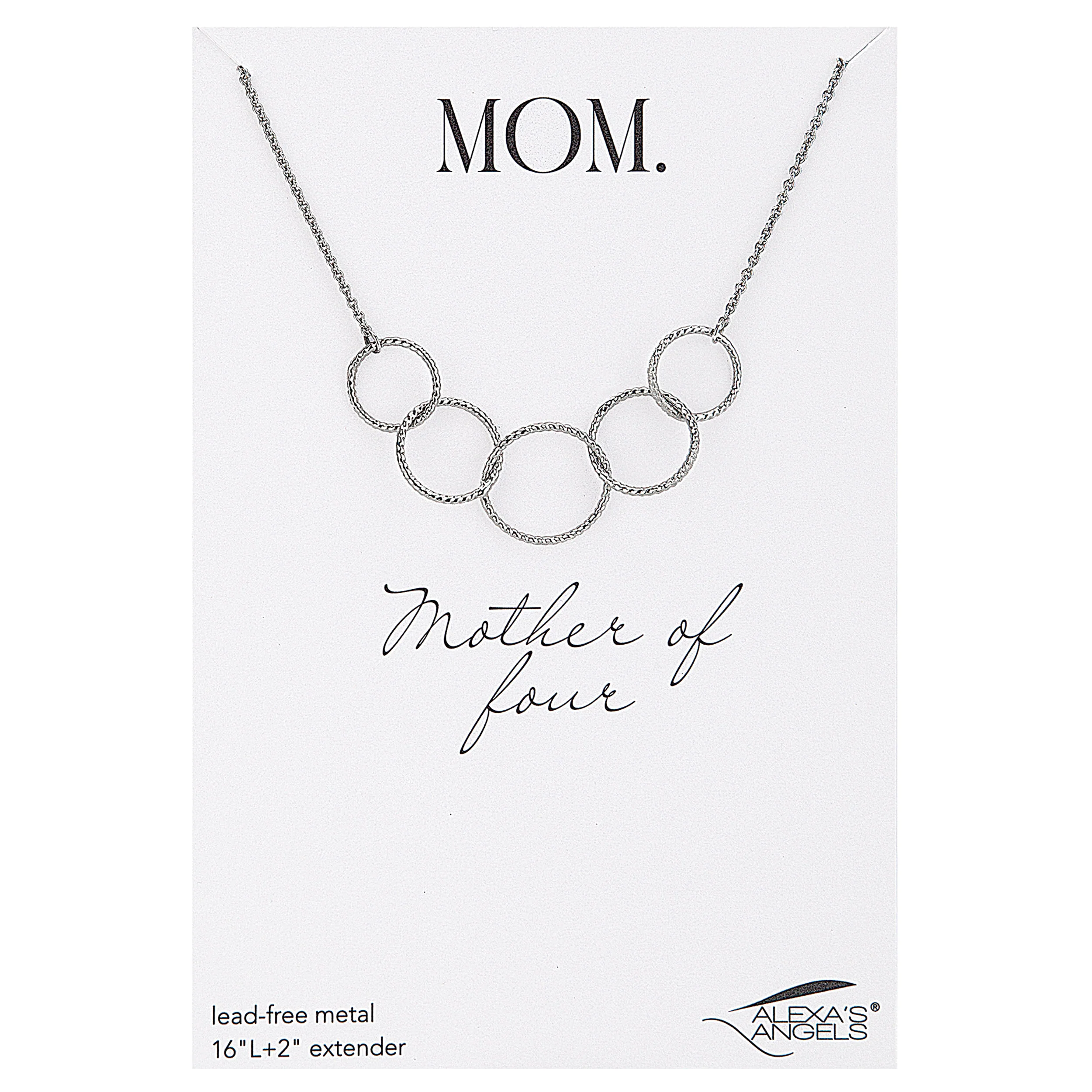 Alexa's Angels "Circle of Love" Mom Necklace - Image 15