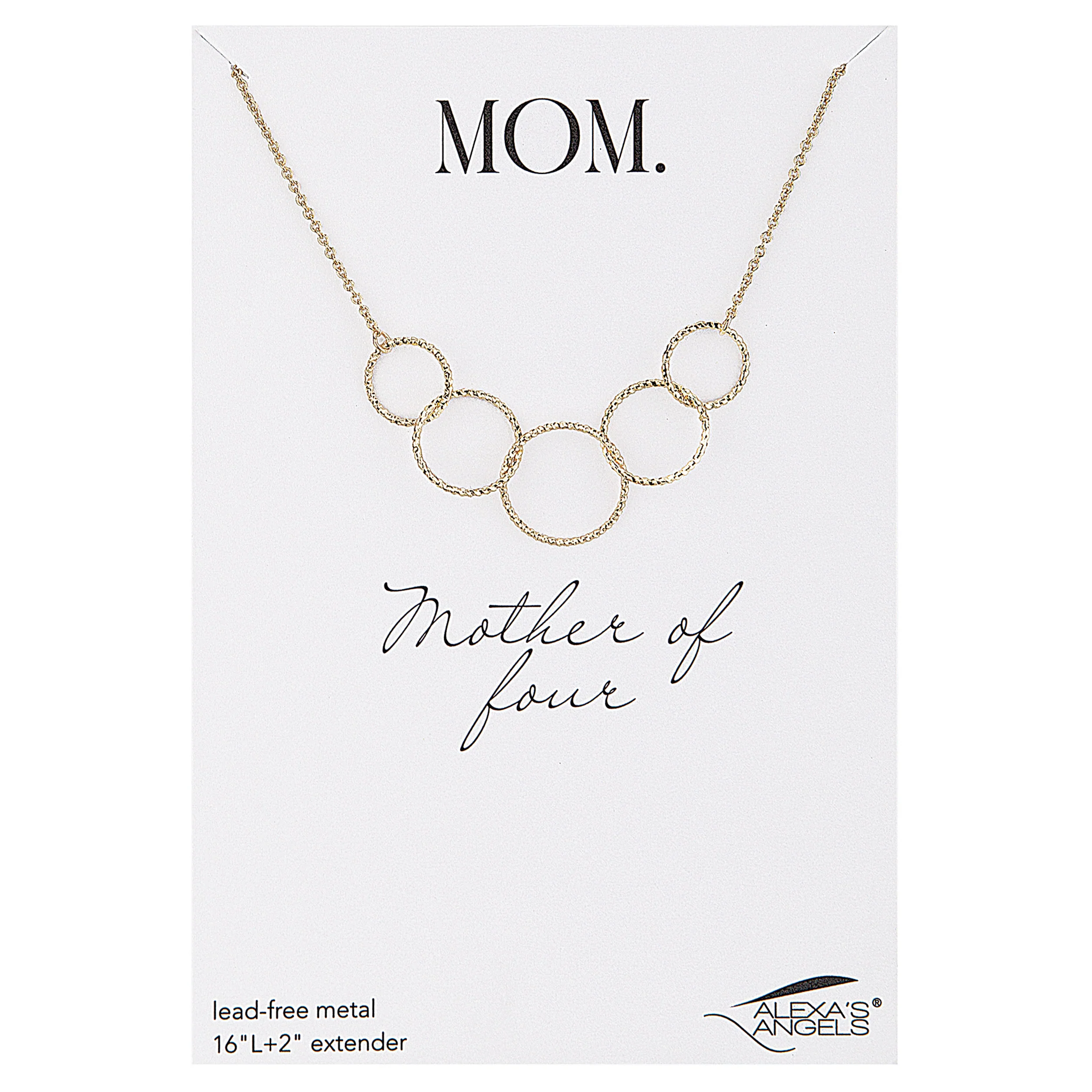 Alexa's Angels "Circle of Love" Mom Necklace - Image 7