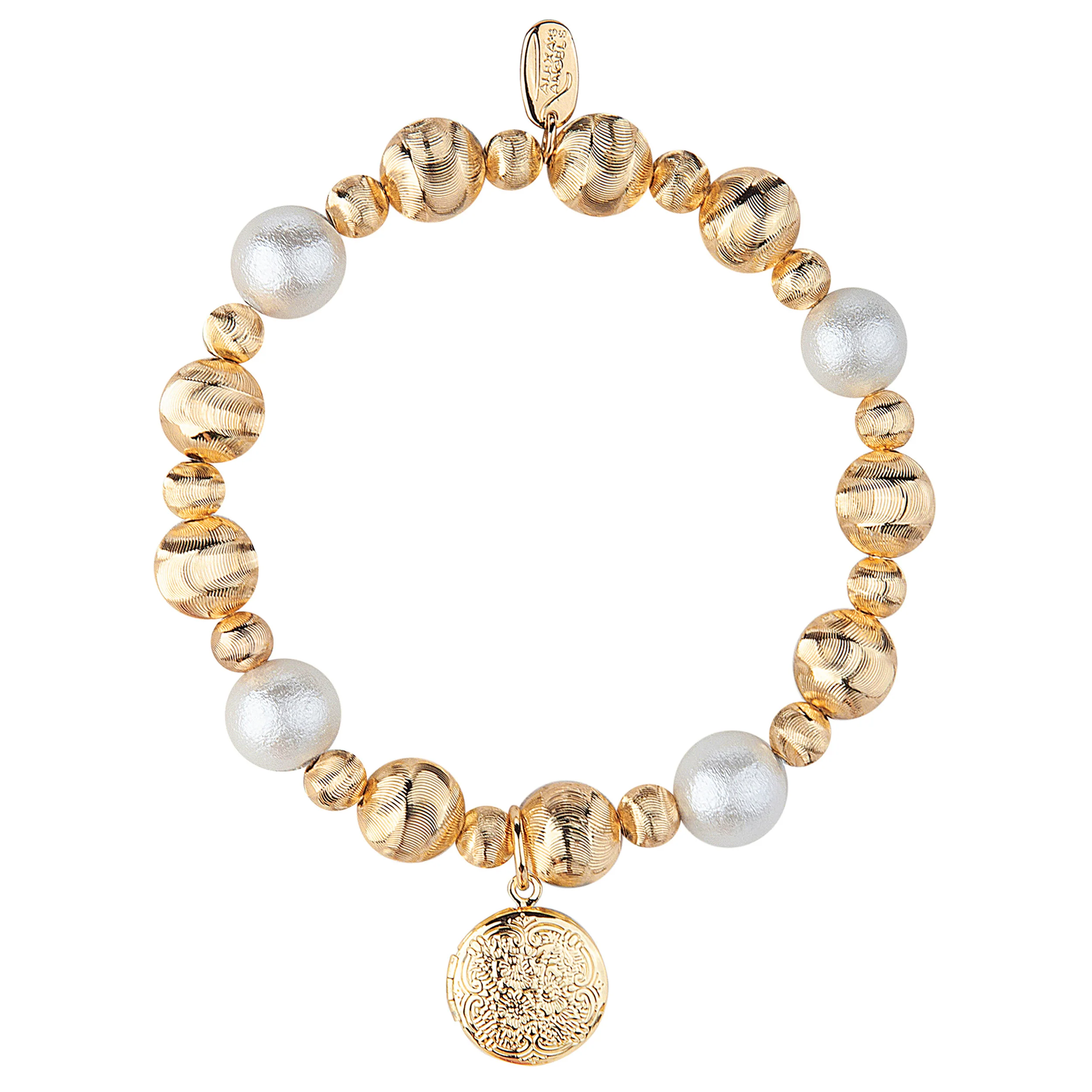 Alexa's Angels Cotton Pearl Prayer Box Bracelet - Image 9