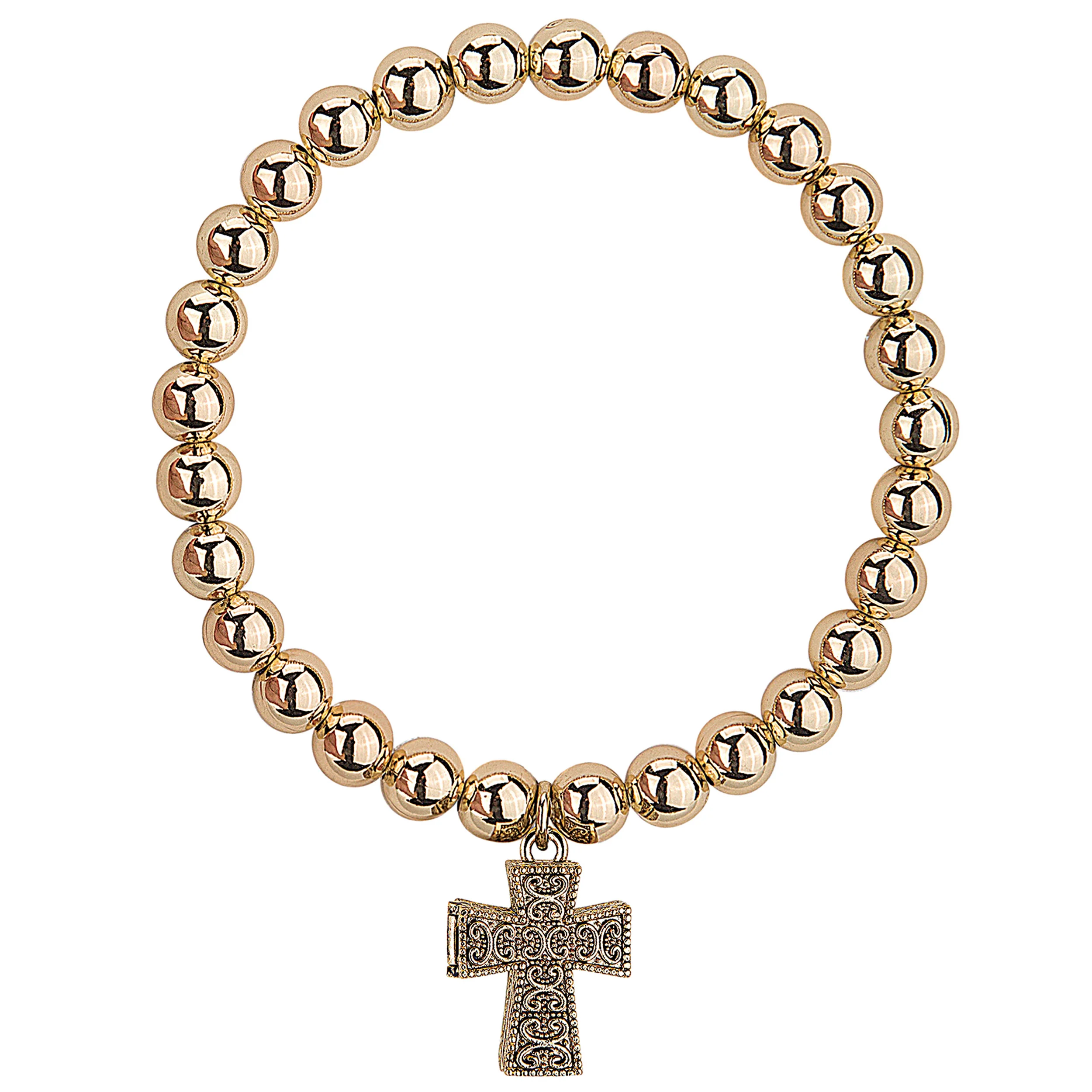 Alexa's Angels Prayer Box Bracelets - Cross Charm