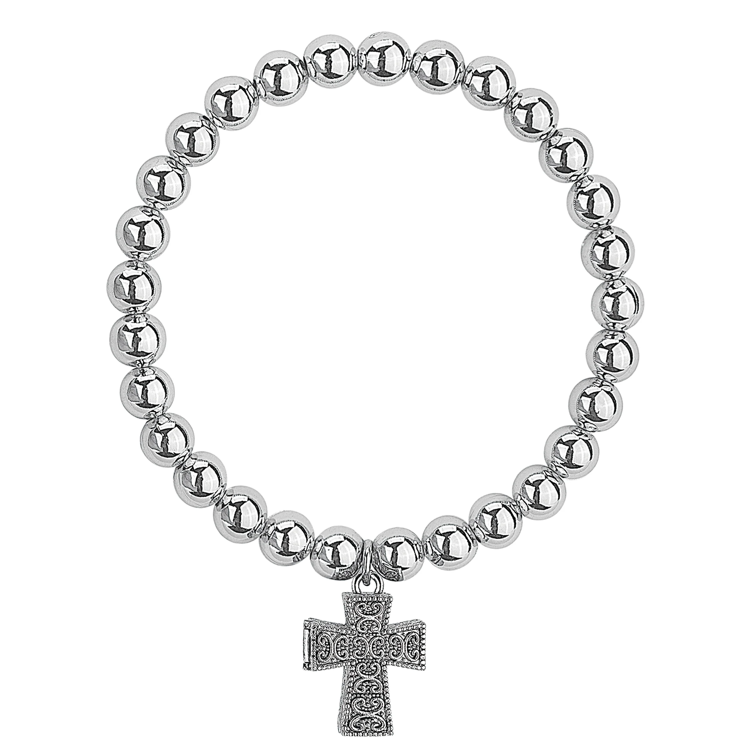 Alexa's Angels Prayer Box Bracelets - Cross Charm - Image 3