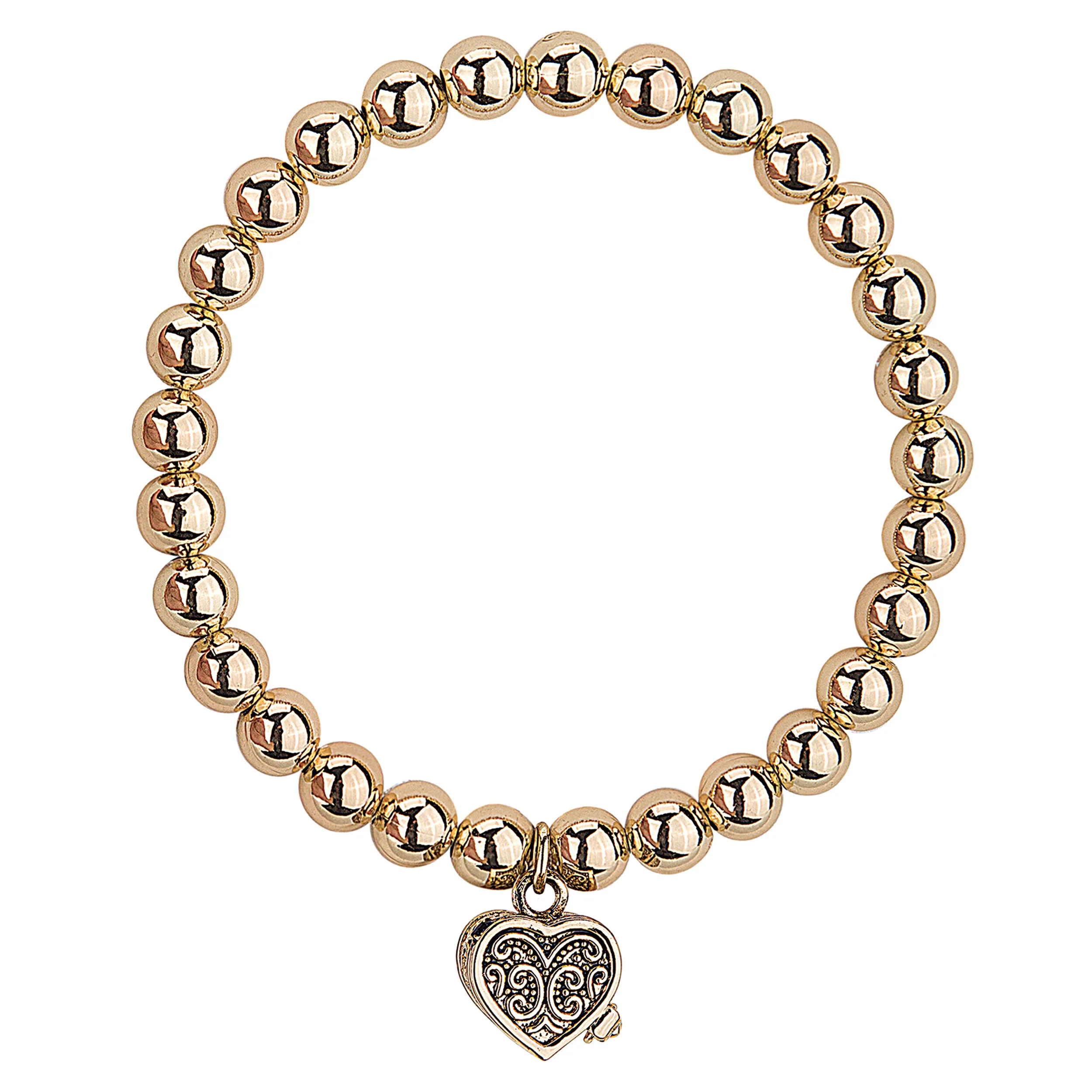 Alexa's Angels Prayer Box Bracelets - Heart Charm