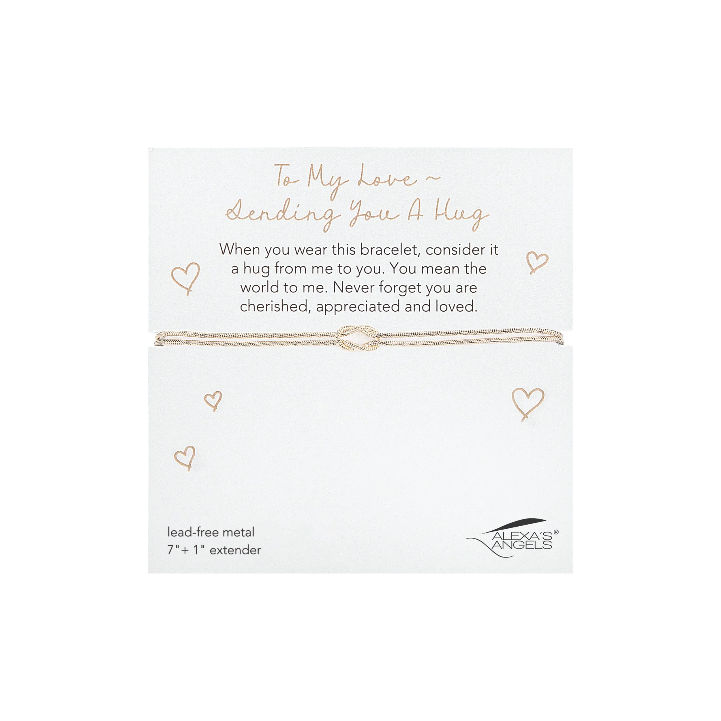 Alexa's Angels "Sending you a Hug" Bracelet - Image 13