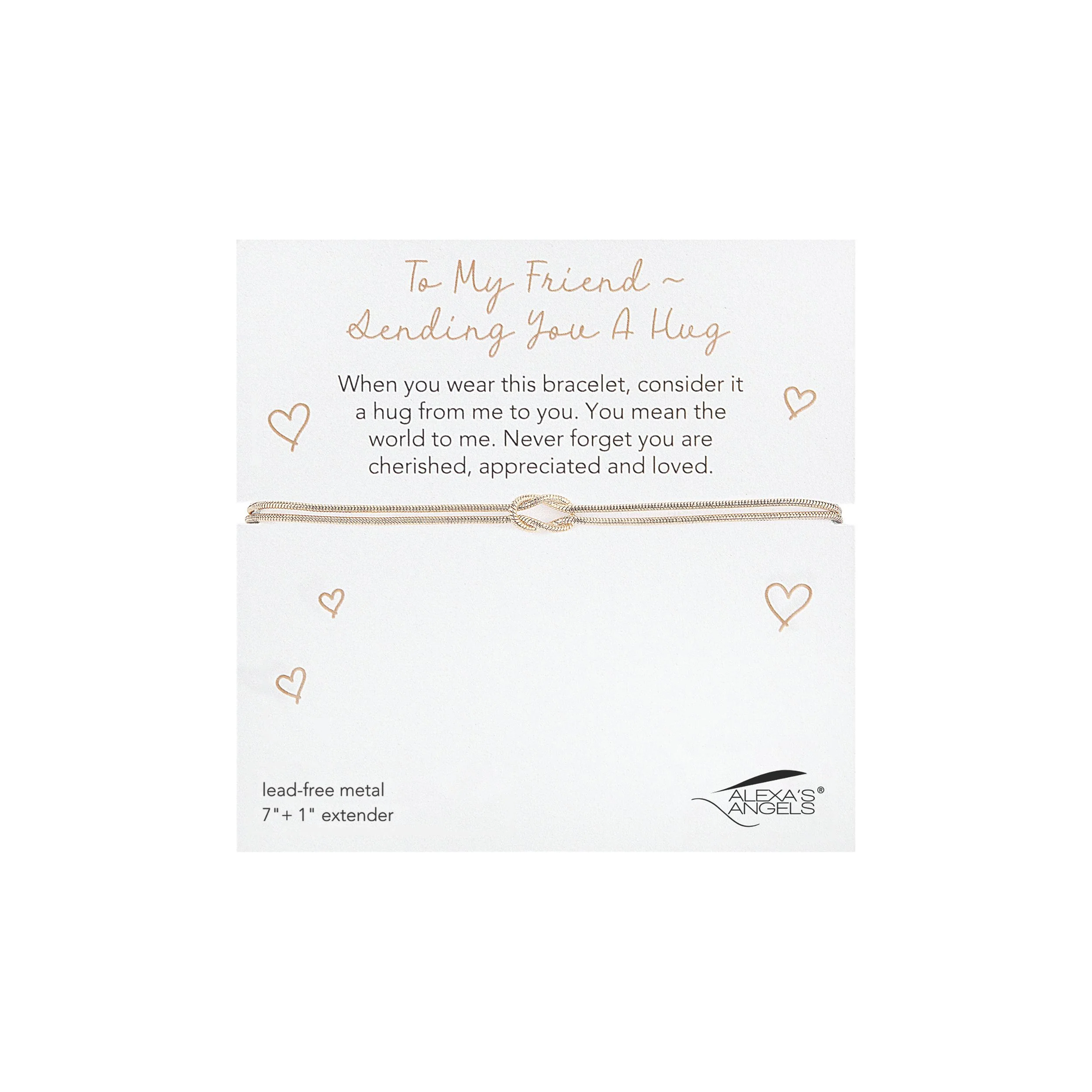 Alexa's Angels "Sending you a Hug" Bracelet - Image 5