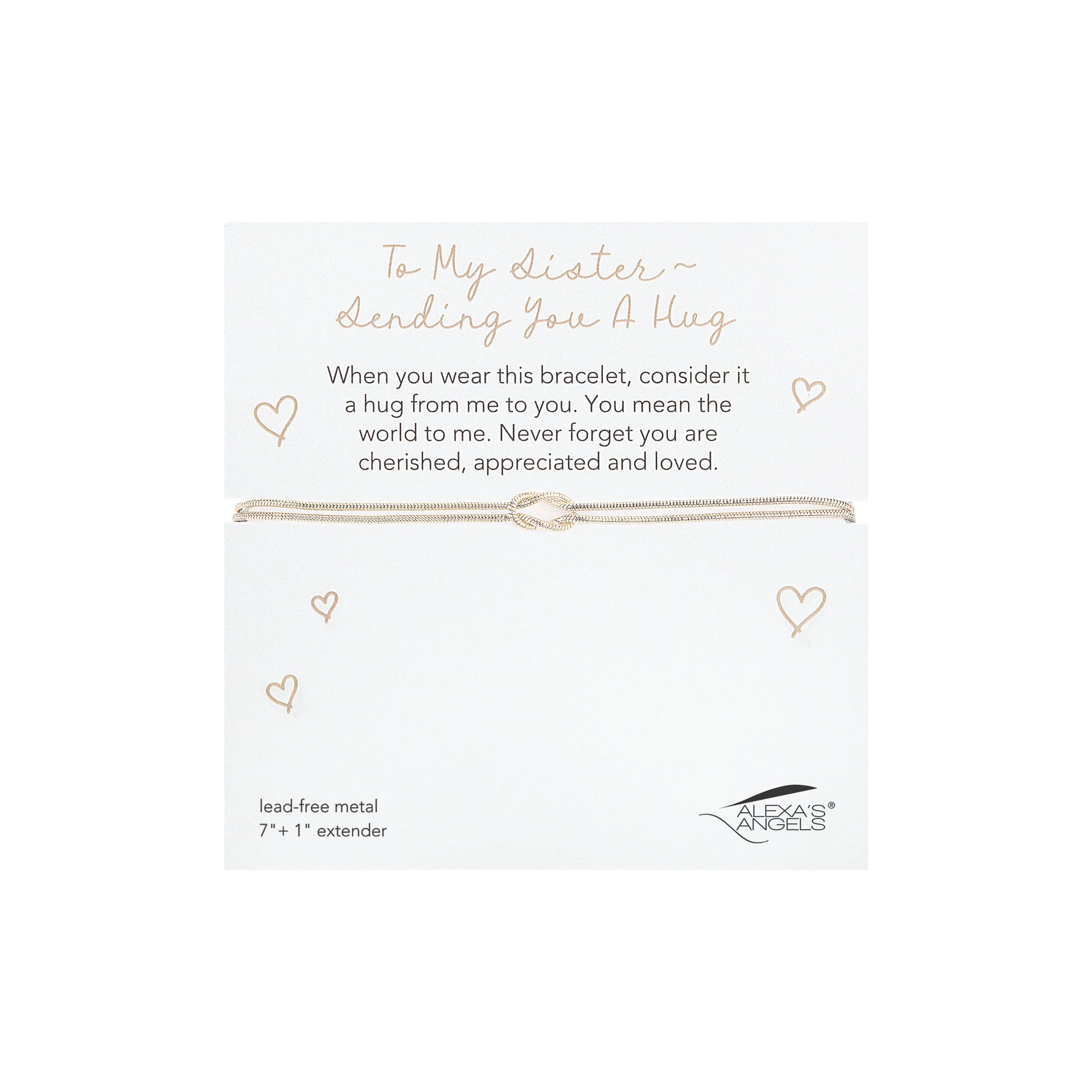 Alexa's Angels "Sending you a Hug" Bracelet - Image 7