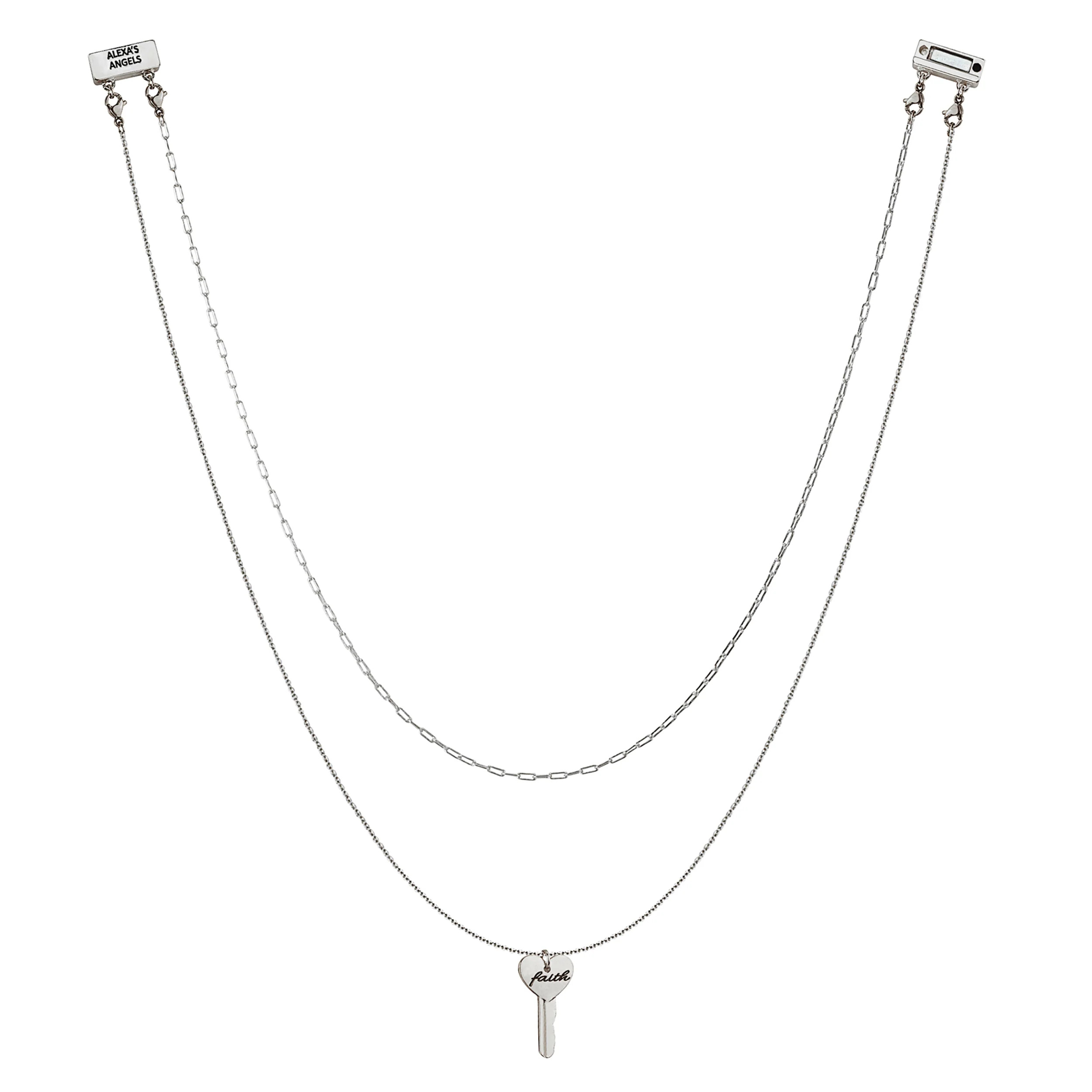 Alexa's Angels Two-in-One Faith Key Necklace - Image 2